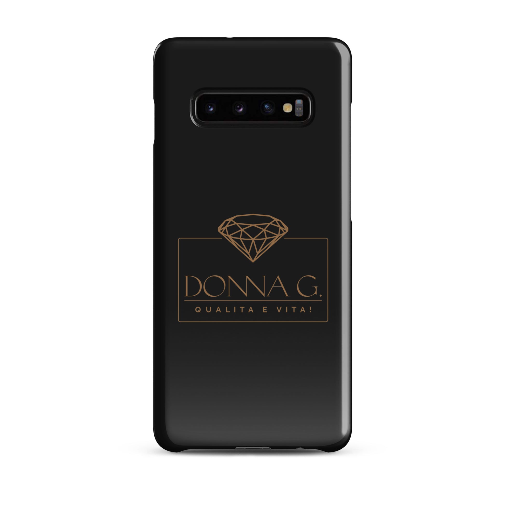 Black -- Snap case for Samsung® --Donna G.--