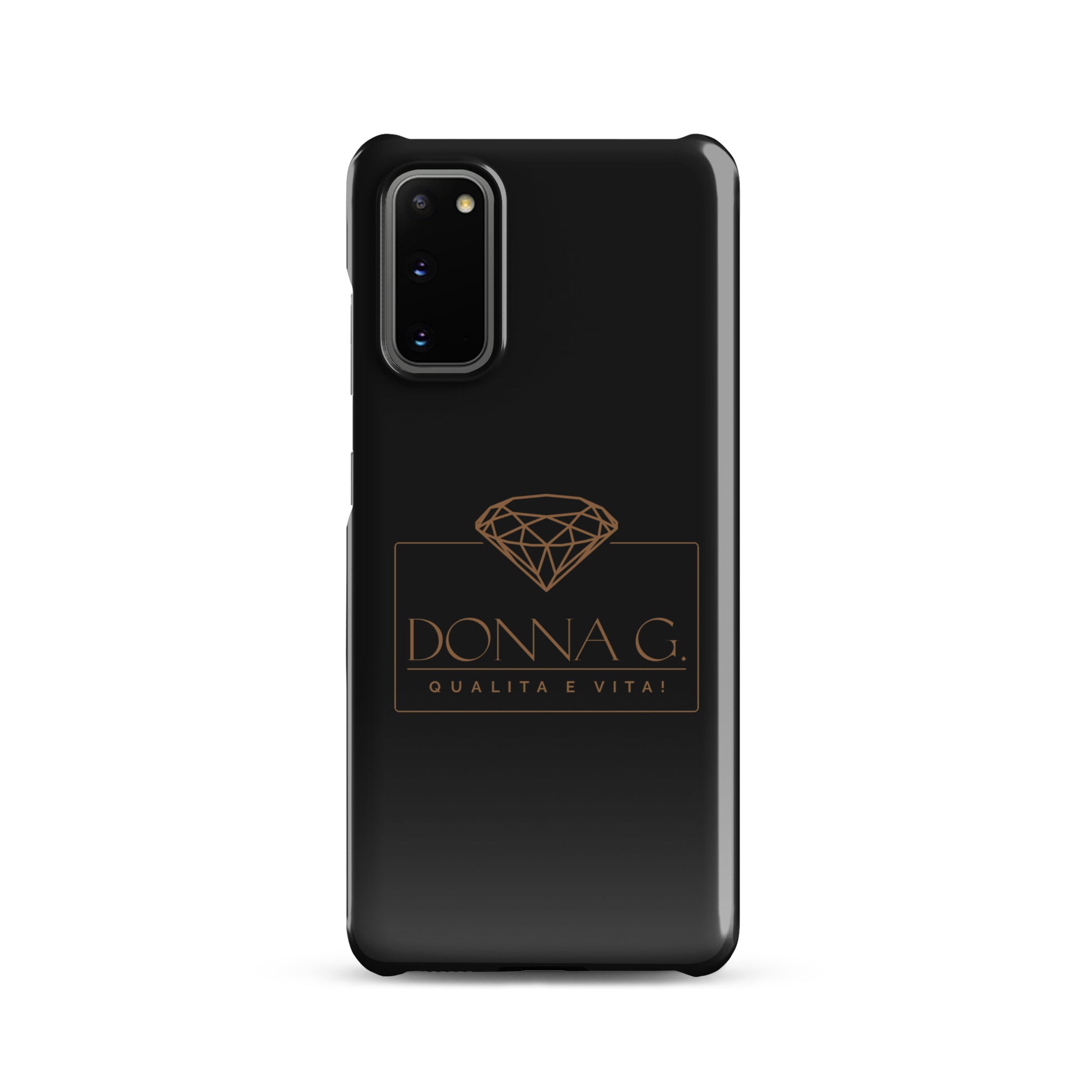 Black -- Snap case for Samsung® --Donna G.--