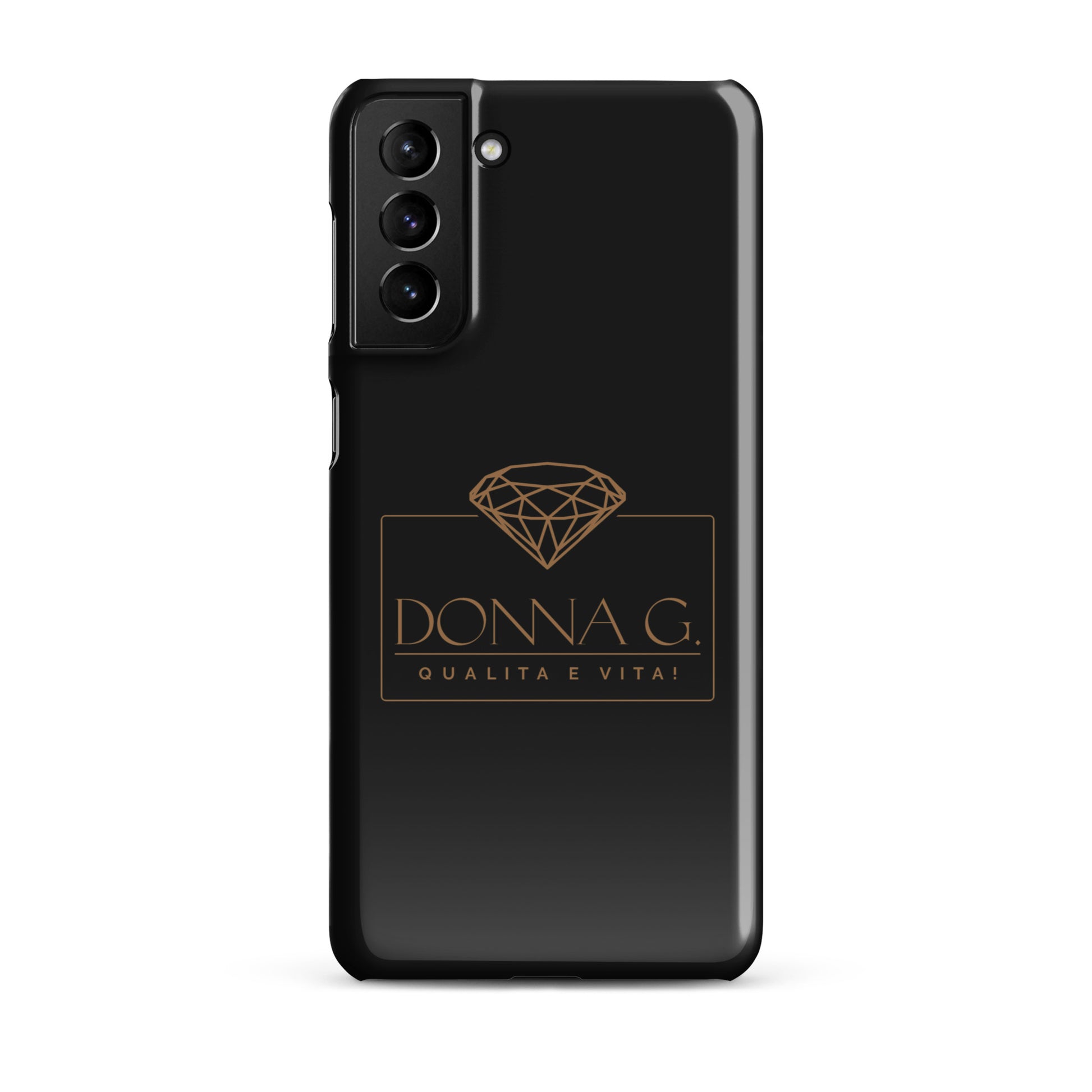 Black -- Snap case for Samsung® --Donna G.--