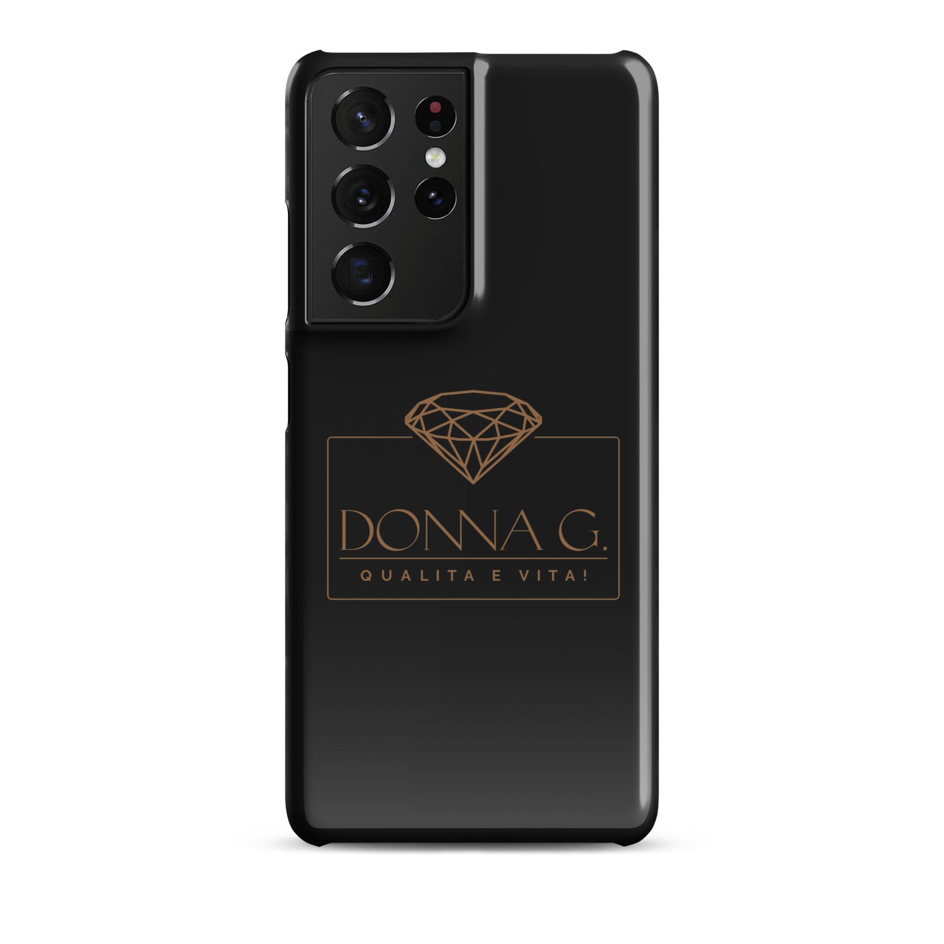 Black -- Snap case for Samsung® --Donna G.--