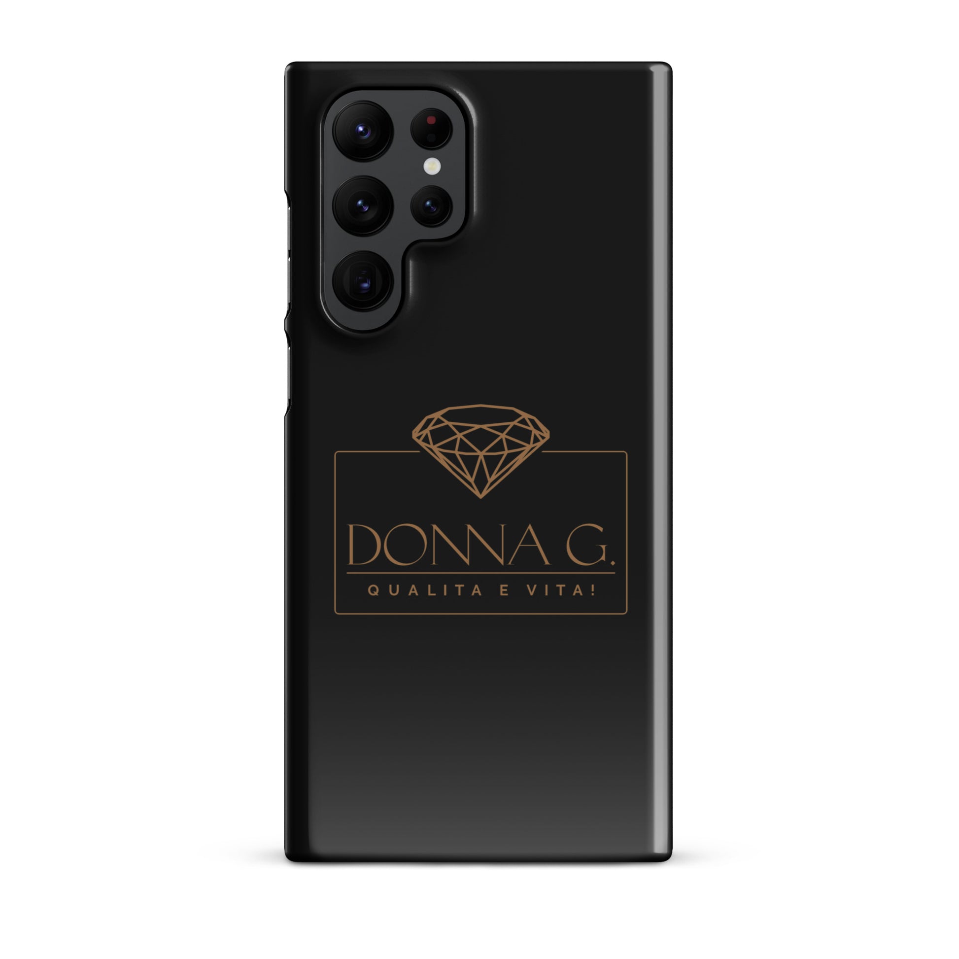 Black -- Snap case for Samsung® --Donna G.--