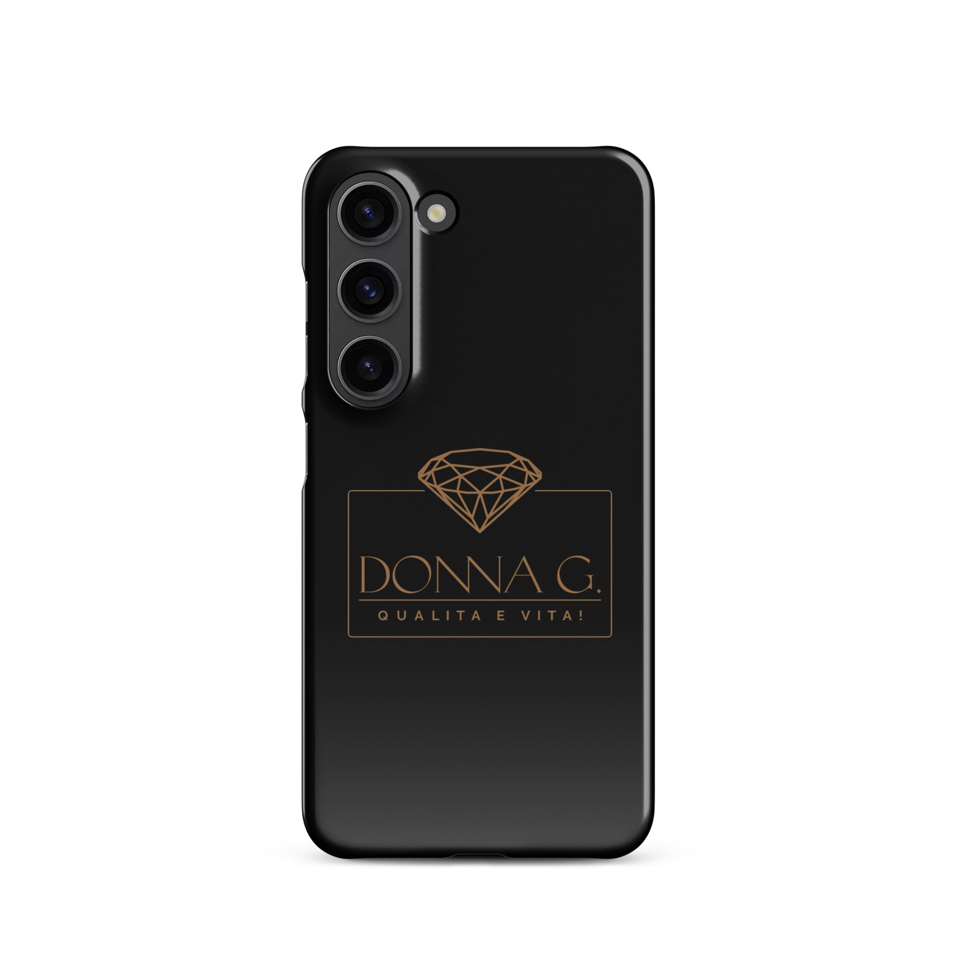 Black -- Snap case for Samsung® --Donna G.--