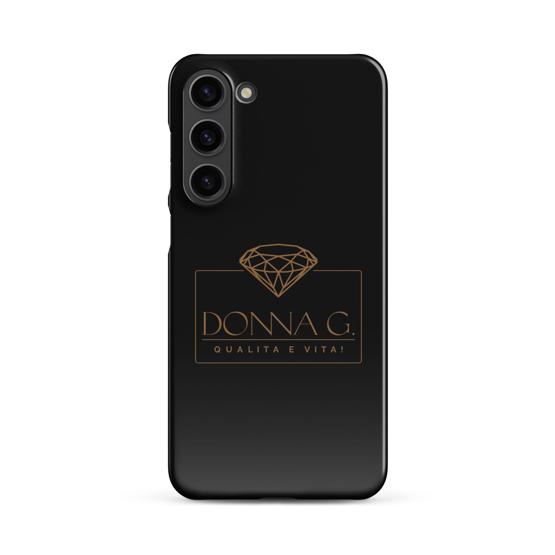 Black -- Snap case for Samsung® --Donna G.--