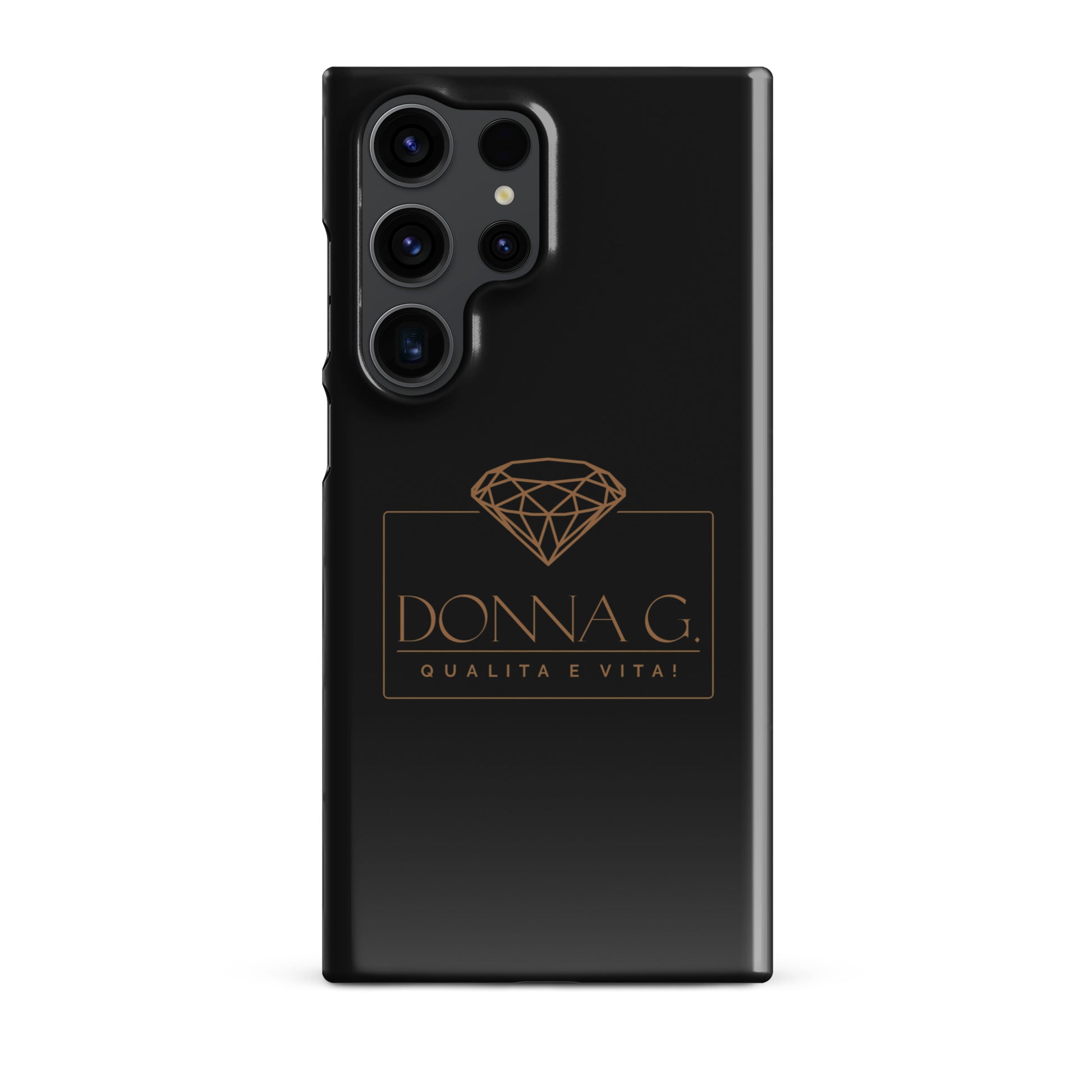 Black -- Snap case for Samsung® --Donna G.--