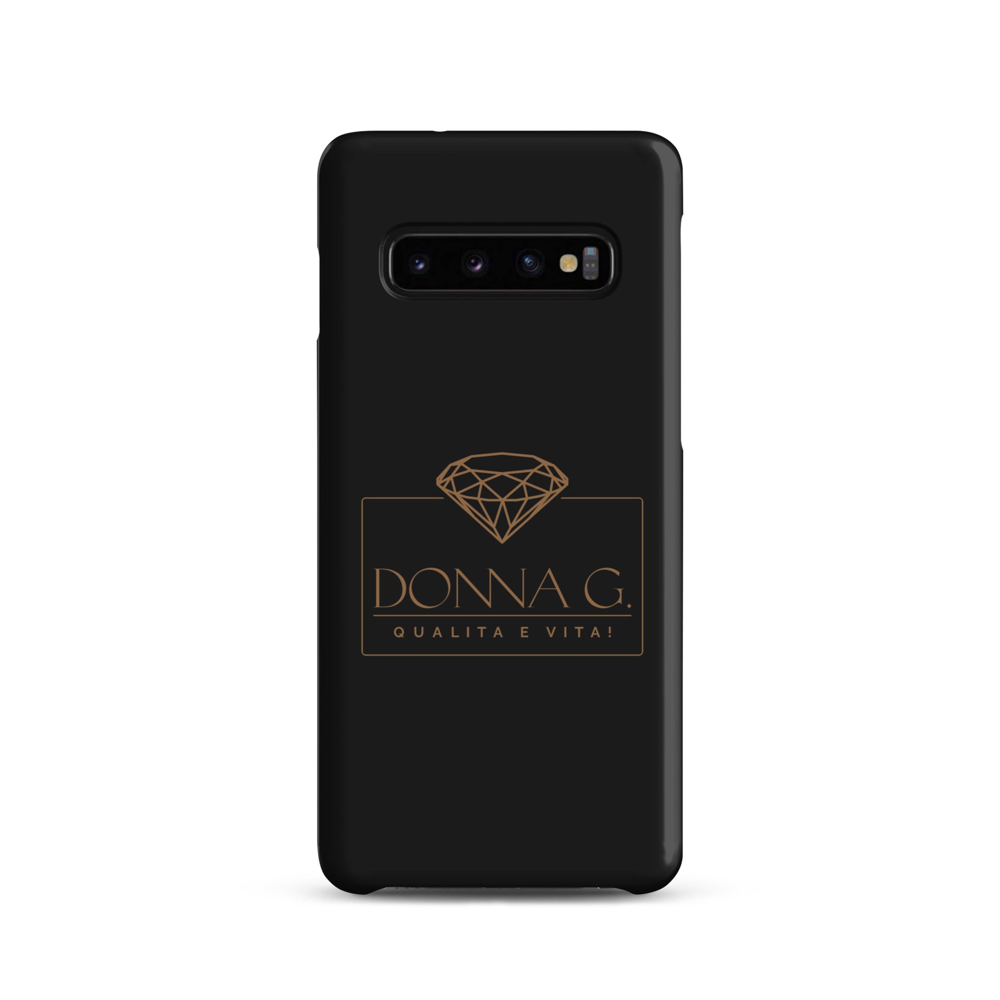 Black -- Snap case for Samsung® --Donna G.--