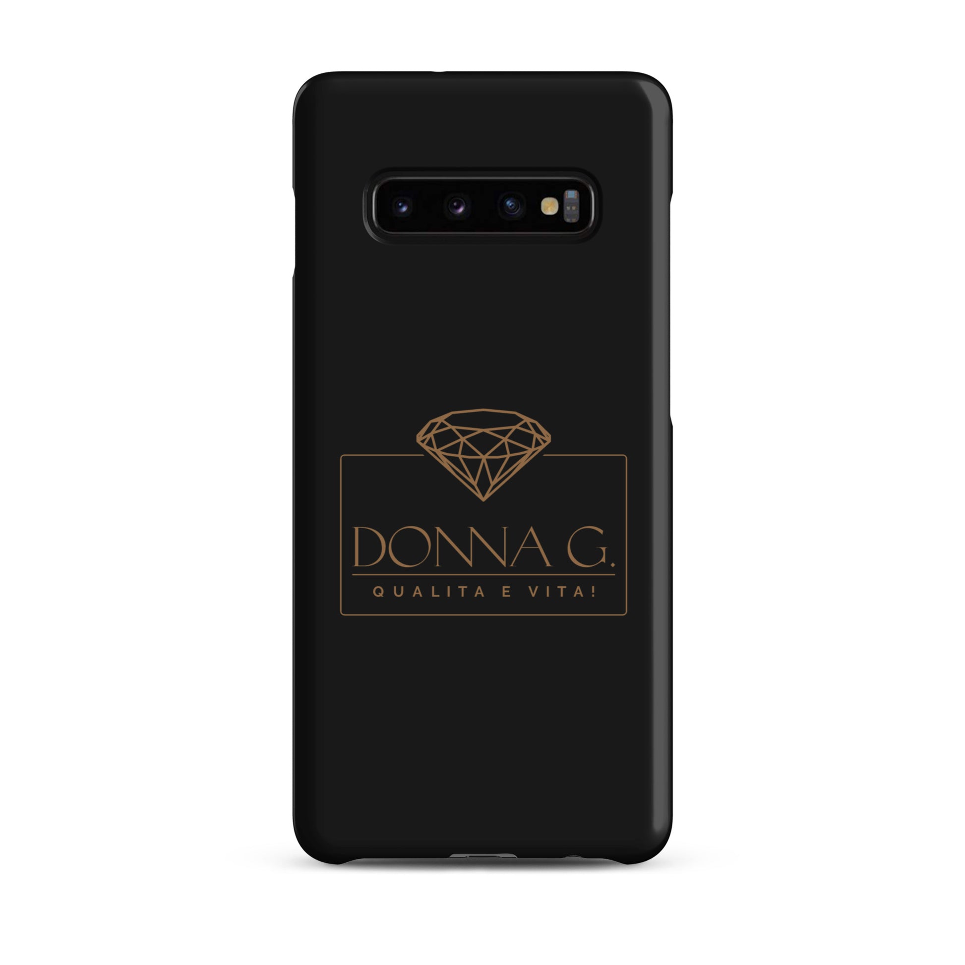 Black -- Snap case for Samsung® --Donna G.--