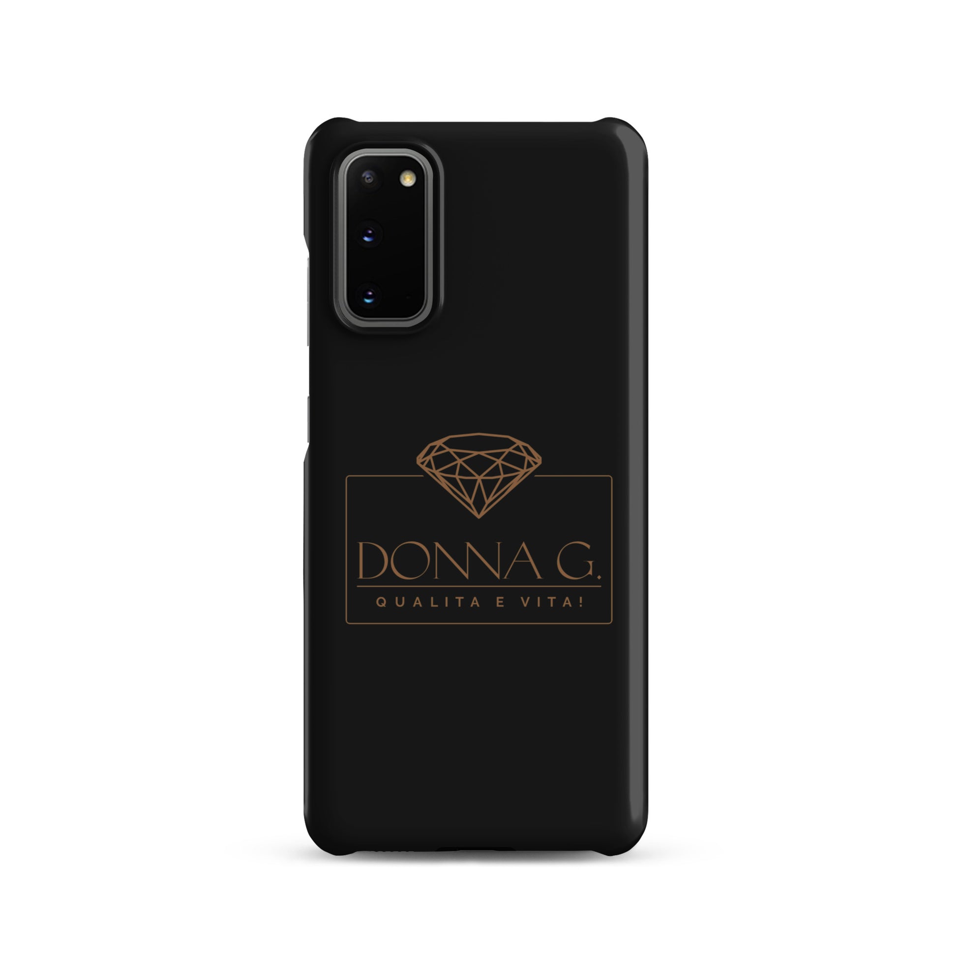 Black -- Snap case for Samsung® --Donna G.--