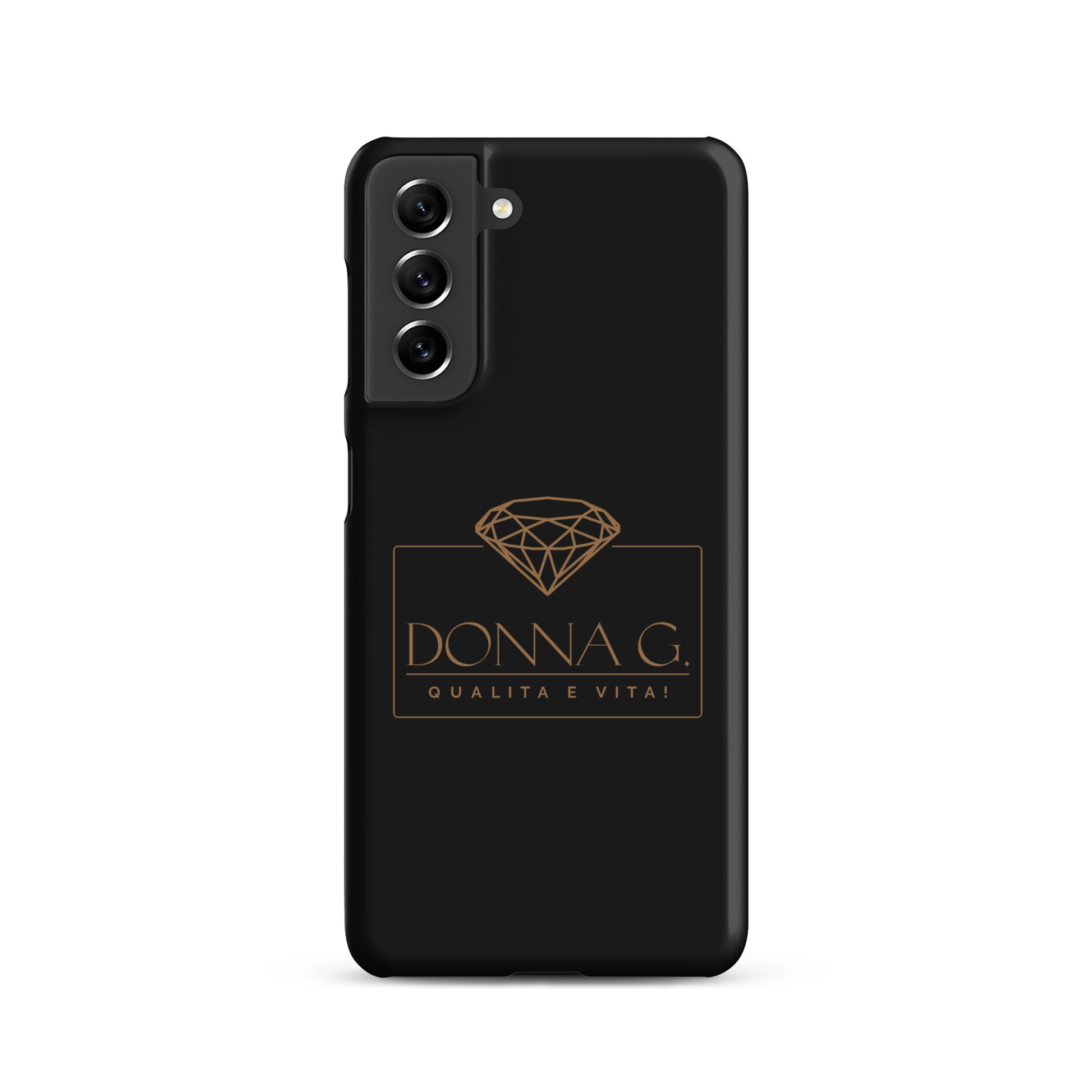 Black -- Snap case for Samsung® --Donna G.--