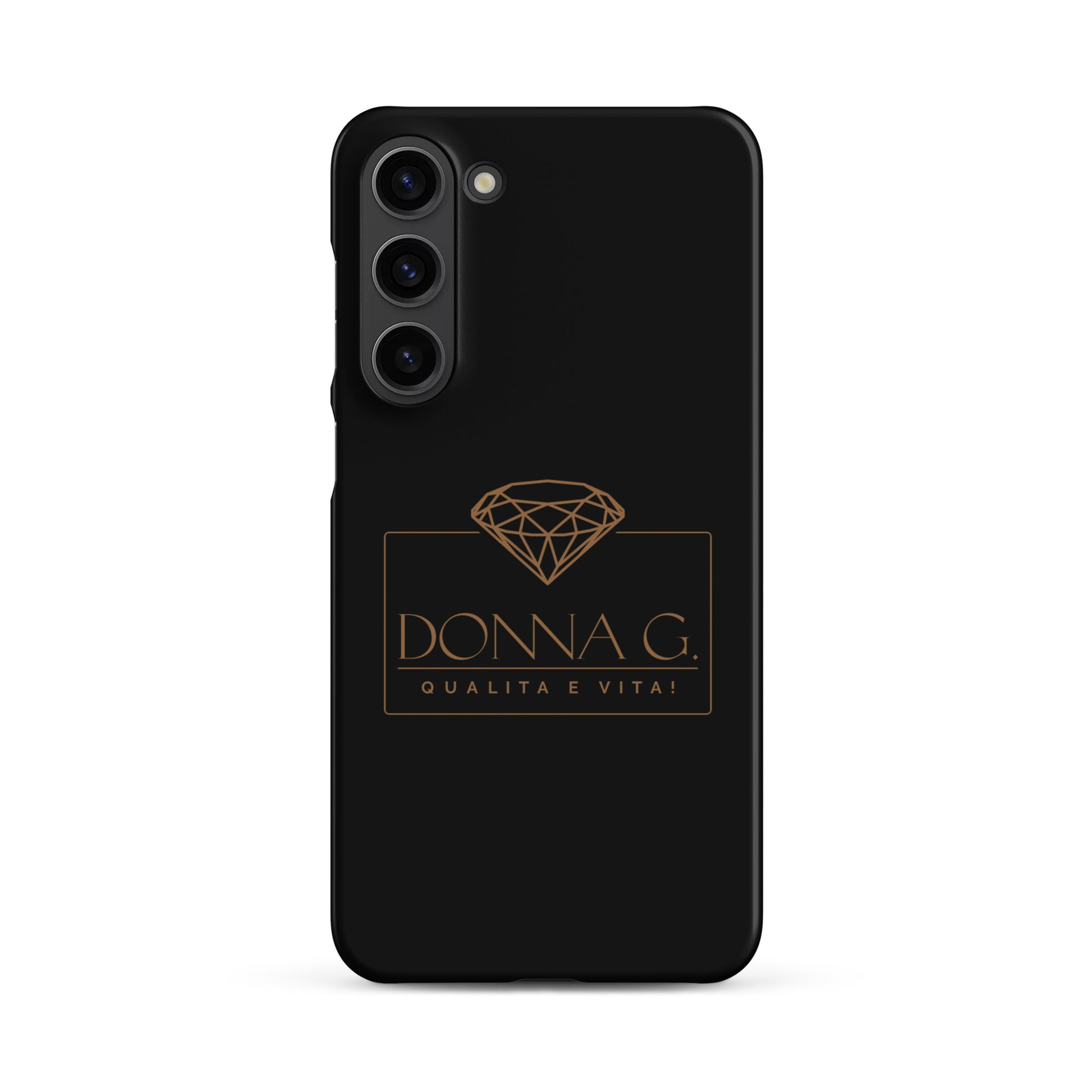 Black -- Snap case for Samsung® --Donna G.--