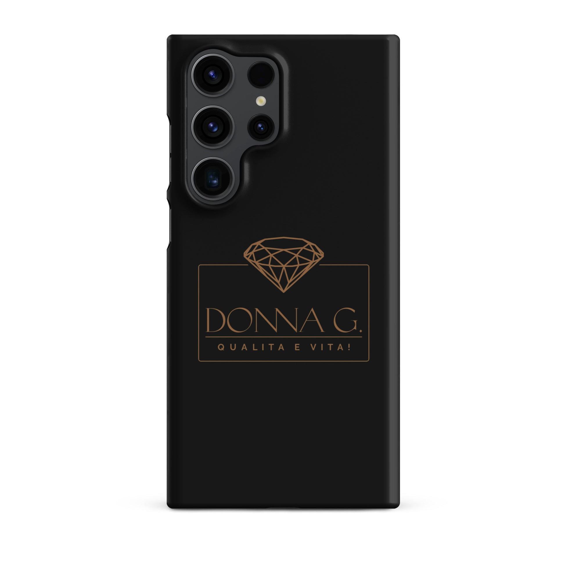 Black -- Snap case for Samsung® --Donna G.--