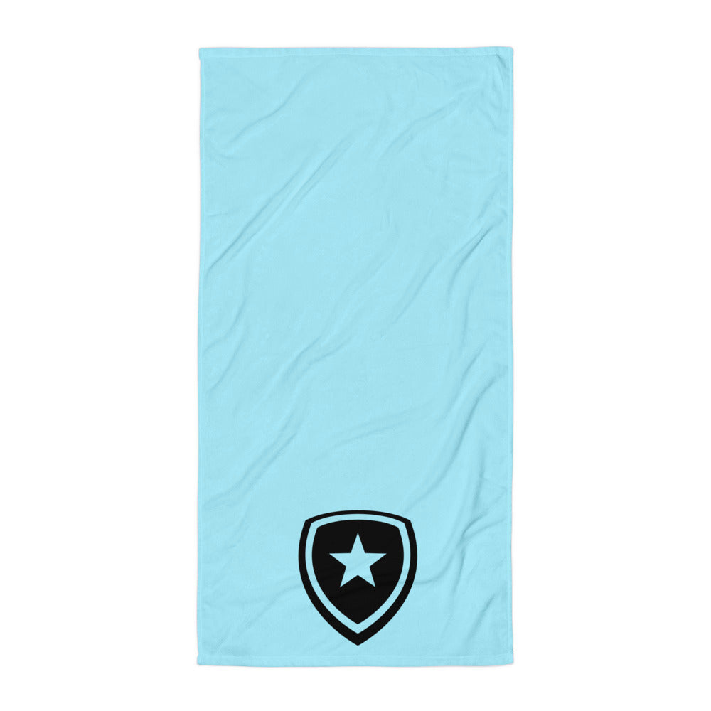 Luxe badkamer handdoek --CH Style-- | Lichtblauw |