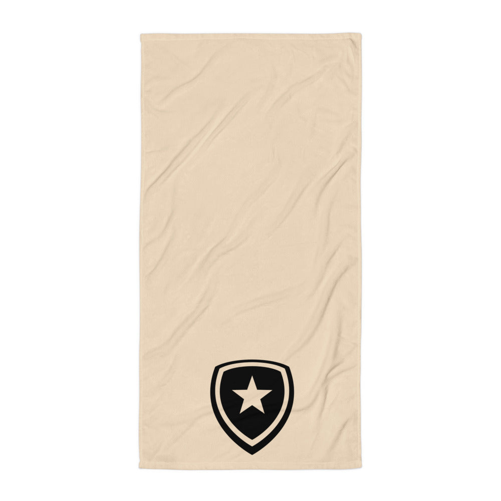 Luxe badkamer handdoek --CH Style-- | Champagne |