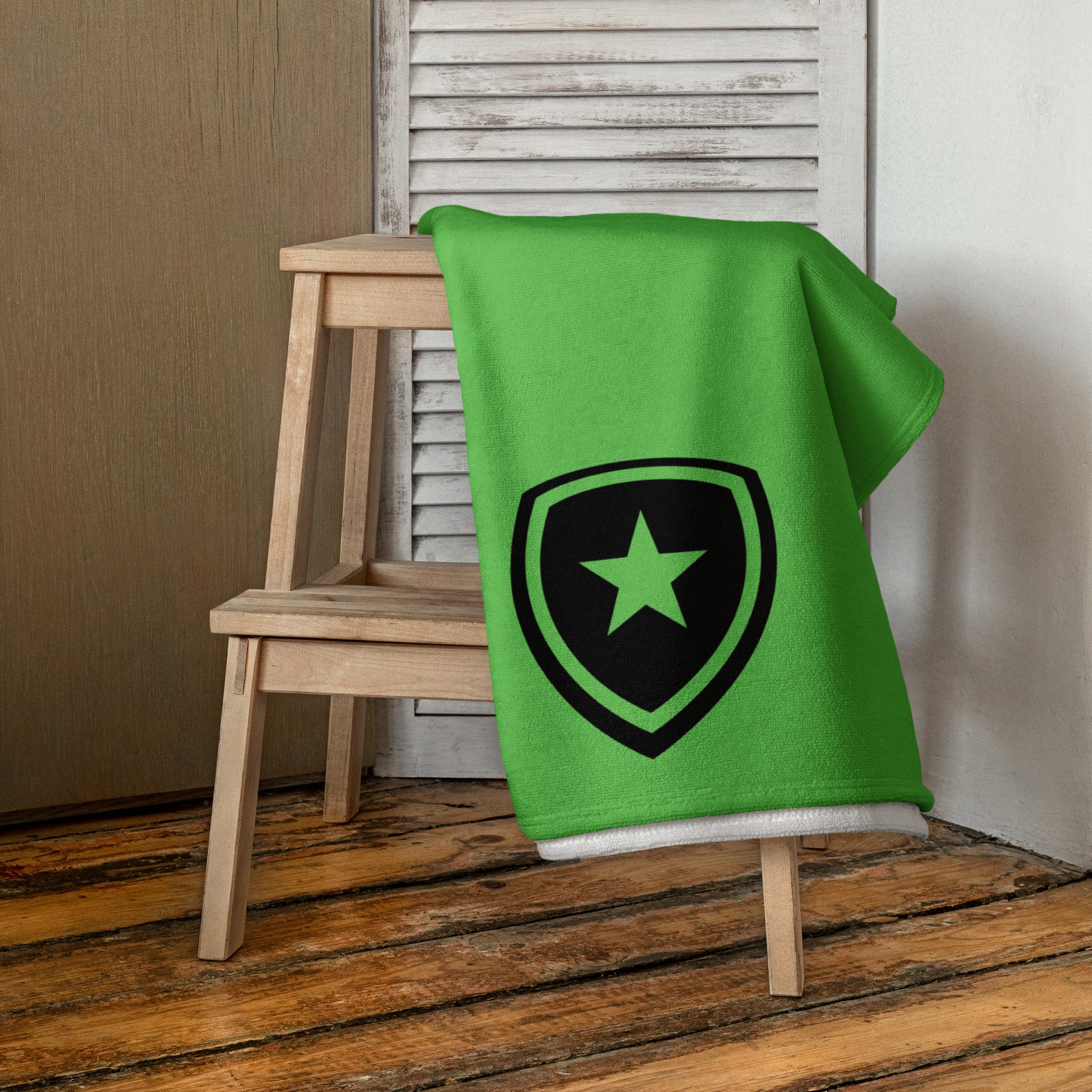 Luxe badkamer handdoek --CH Style-- | Groen |