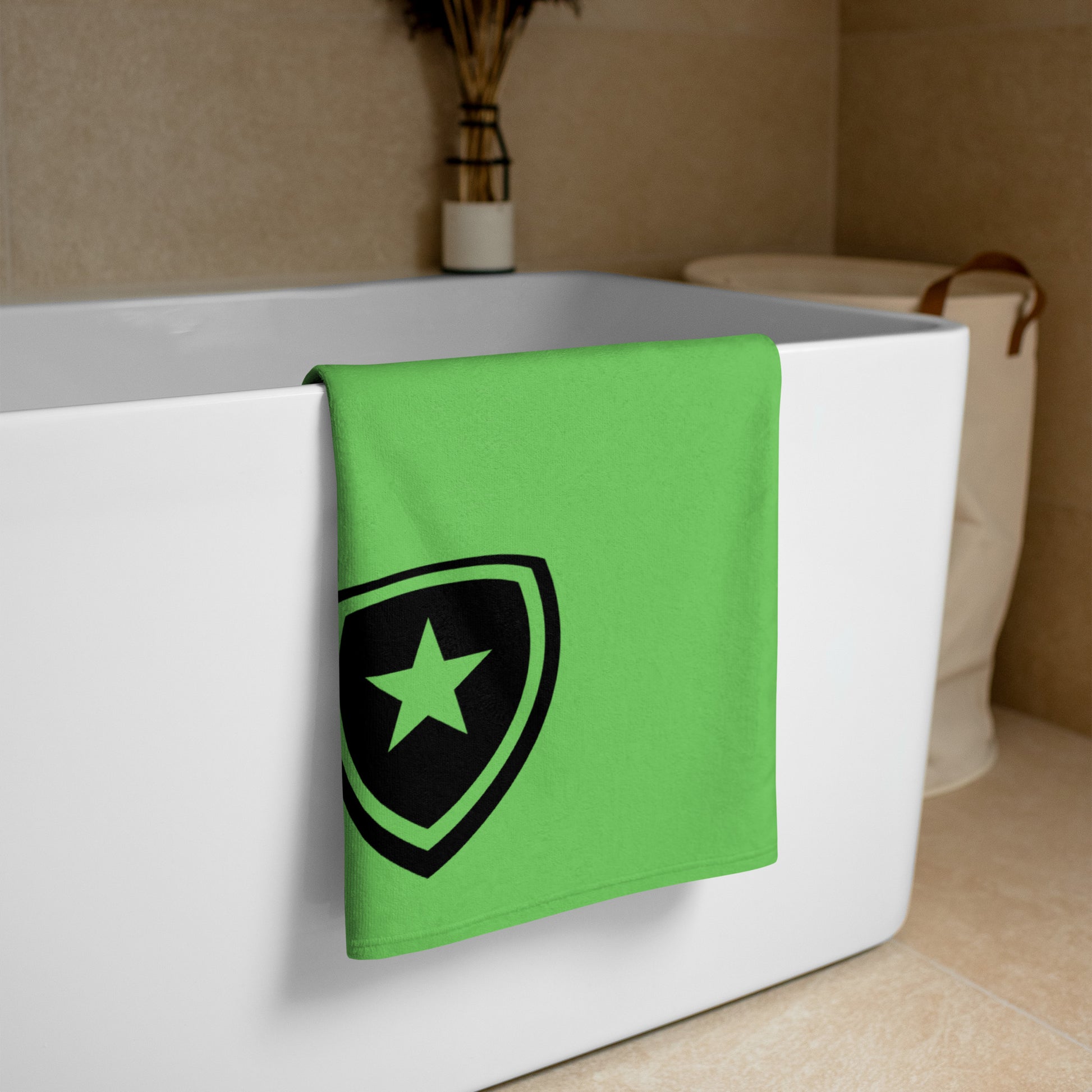 Luxe badkamer handdoek --CH Style-- | Groen |