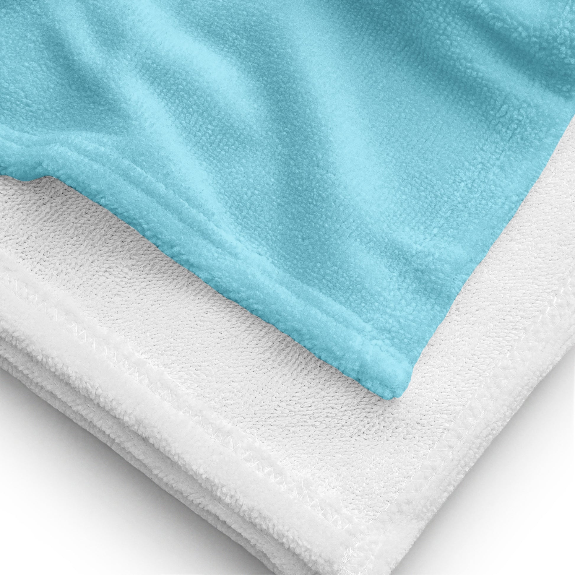 Luxe badkamer handdoek --CH Style-- | Lichtblauw |