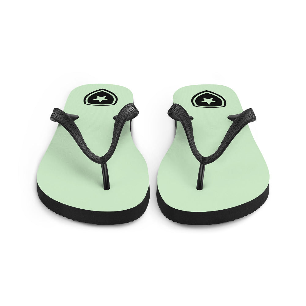Luxe Slippers  --CH Style-- | Licht groen |