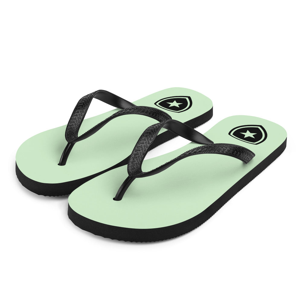 Luxe Slippers  --CH Style-- | Licht groen |