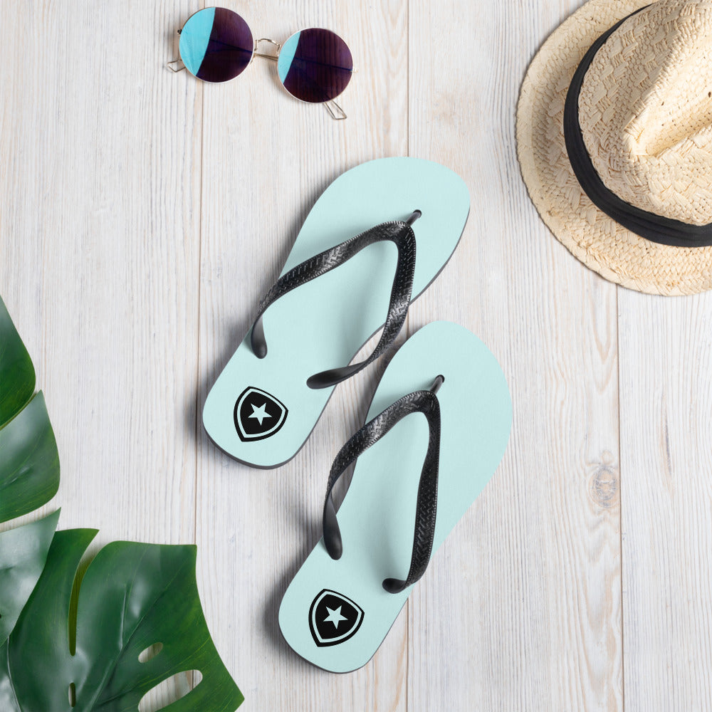 Luxe Slippers  --CH Style-- | Licht Blauw |