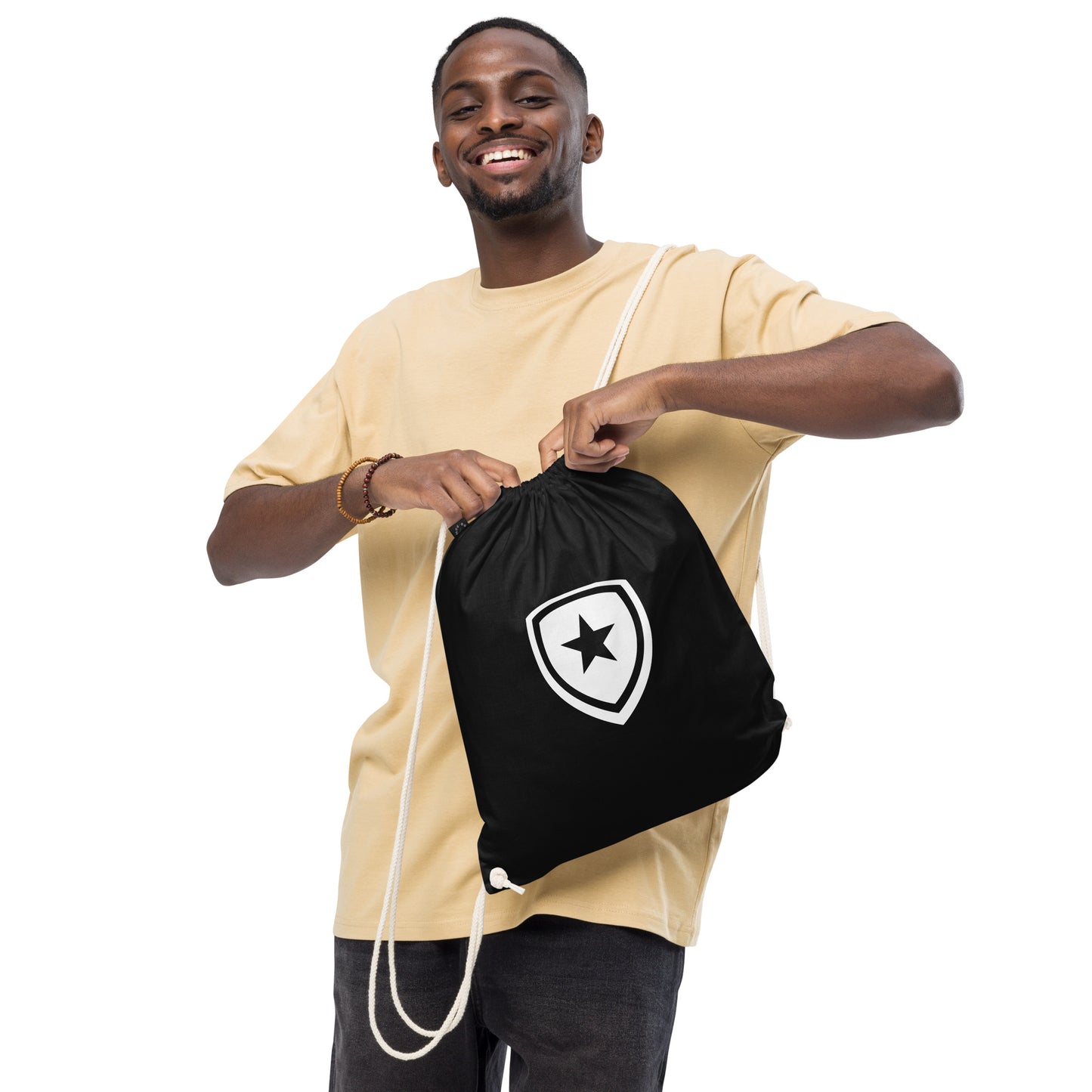 100% Organic Drawstring Bag