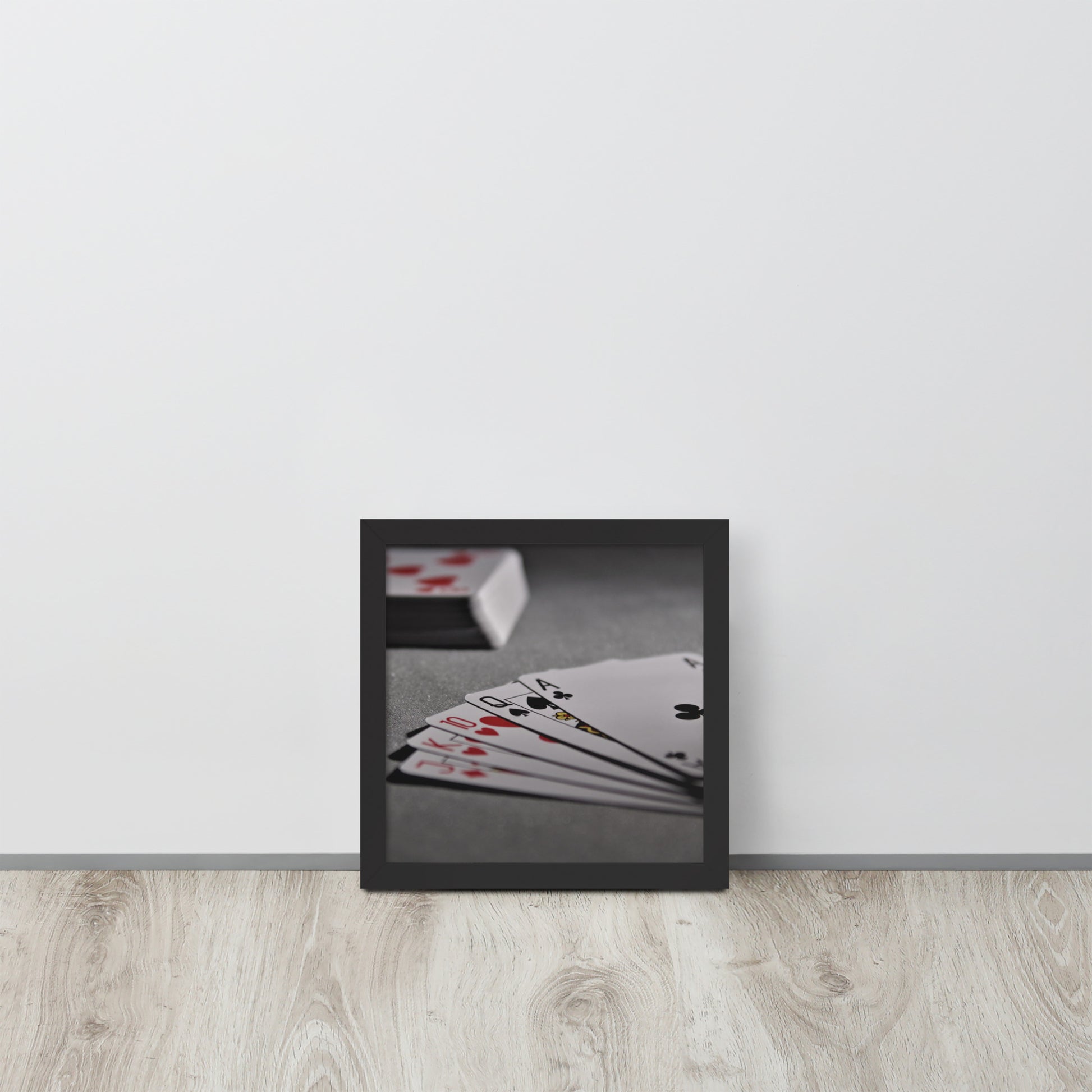 Playing Cards -- High Quality -- Framed on photo paper