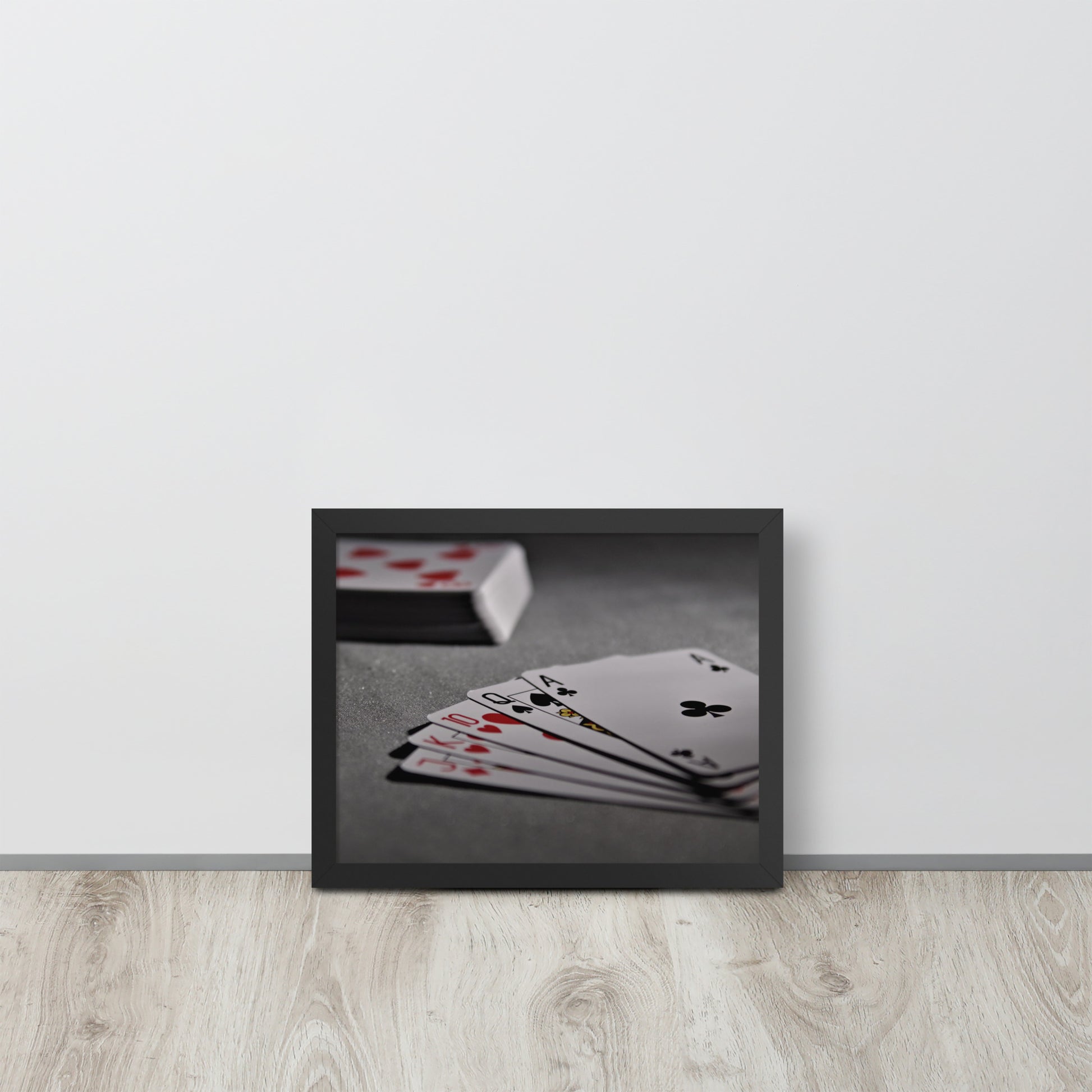 Playing Cards -- High Quality -- Framed on photo paper