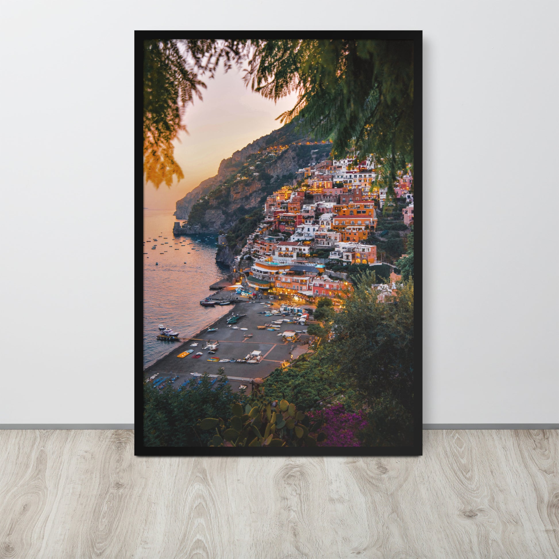 Positano Italia -- High Quality -- Framed on photo paper