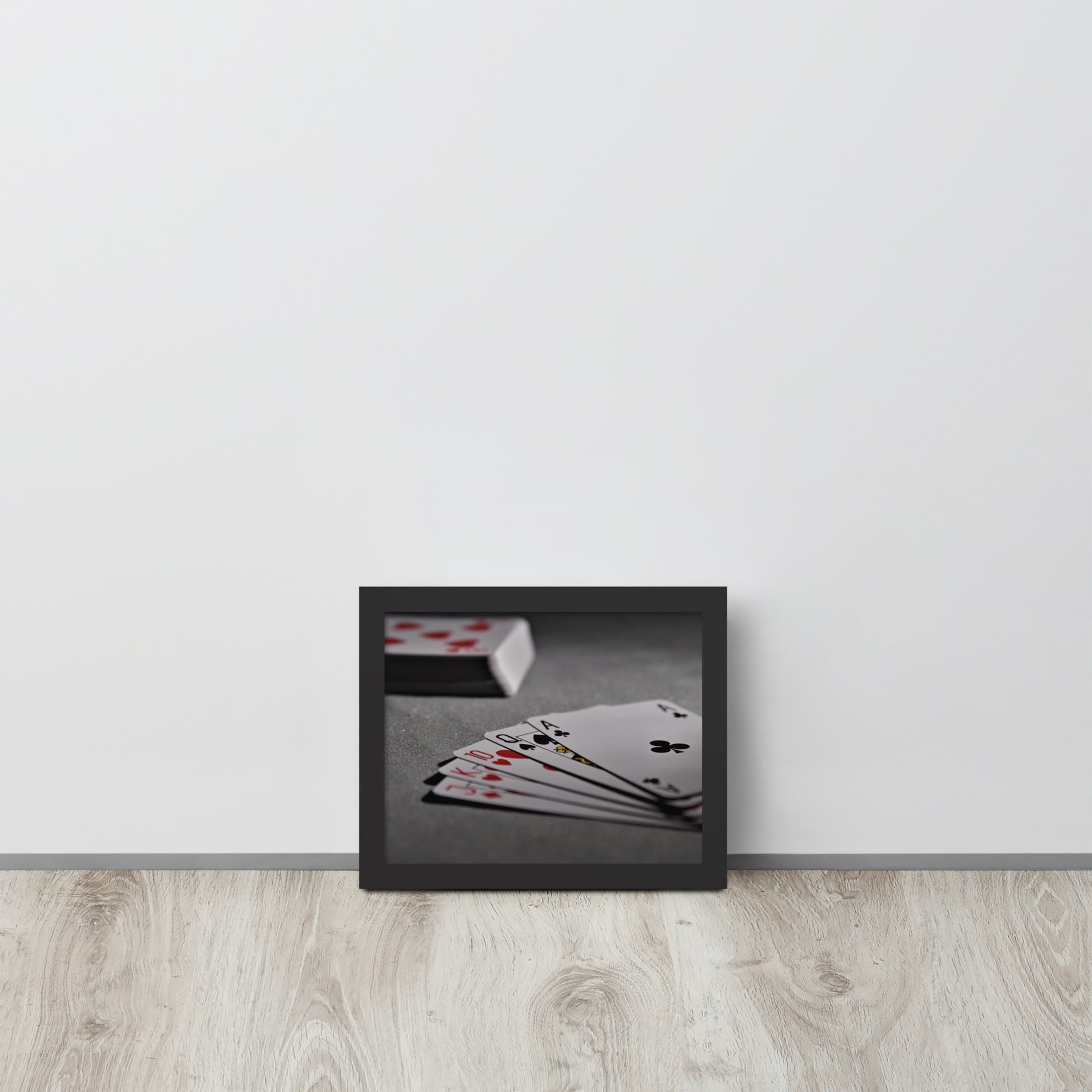 Playing Cards -- High Quality -- Framed on photo paper