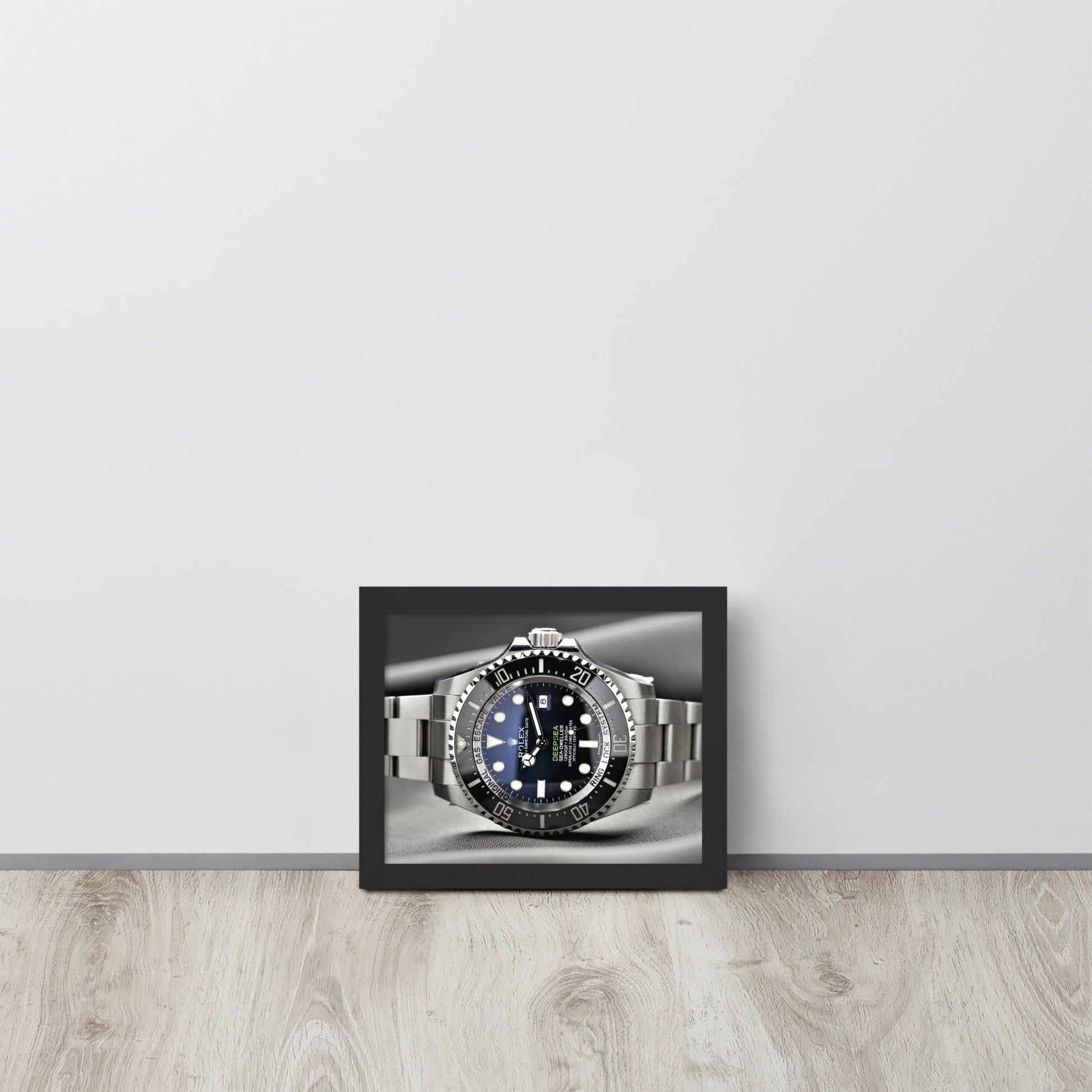 ROLEX Deep Sea -- High Quality -- Framed on photo paper