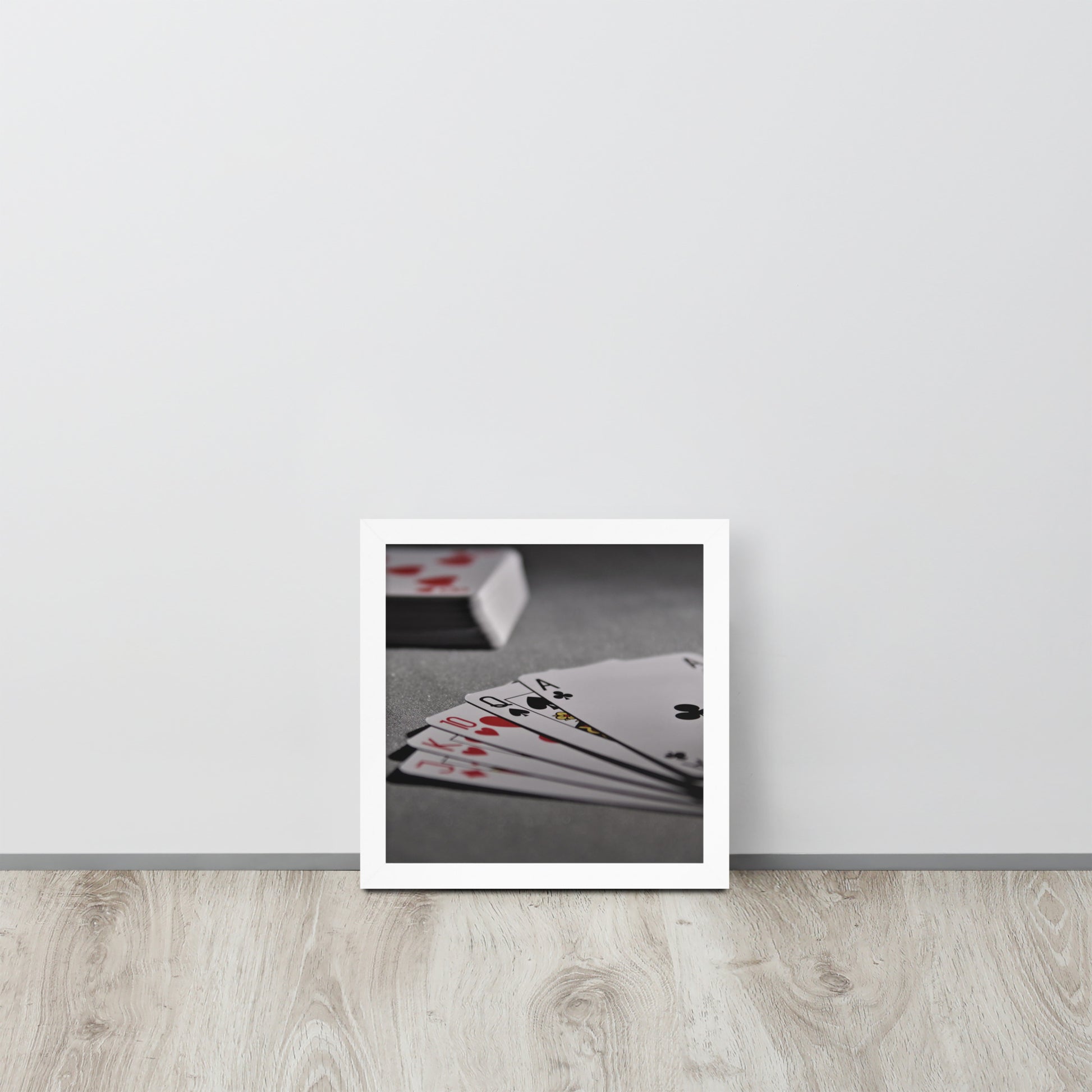 Playing Cards -- High Quality -- Framed on photo paper
