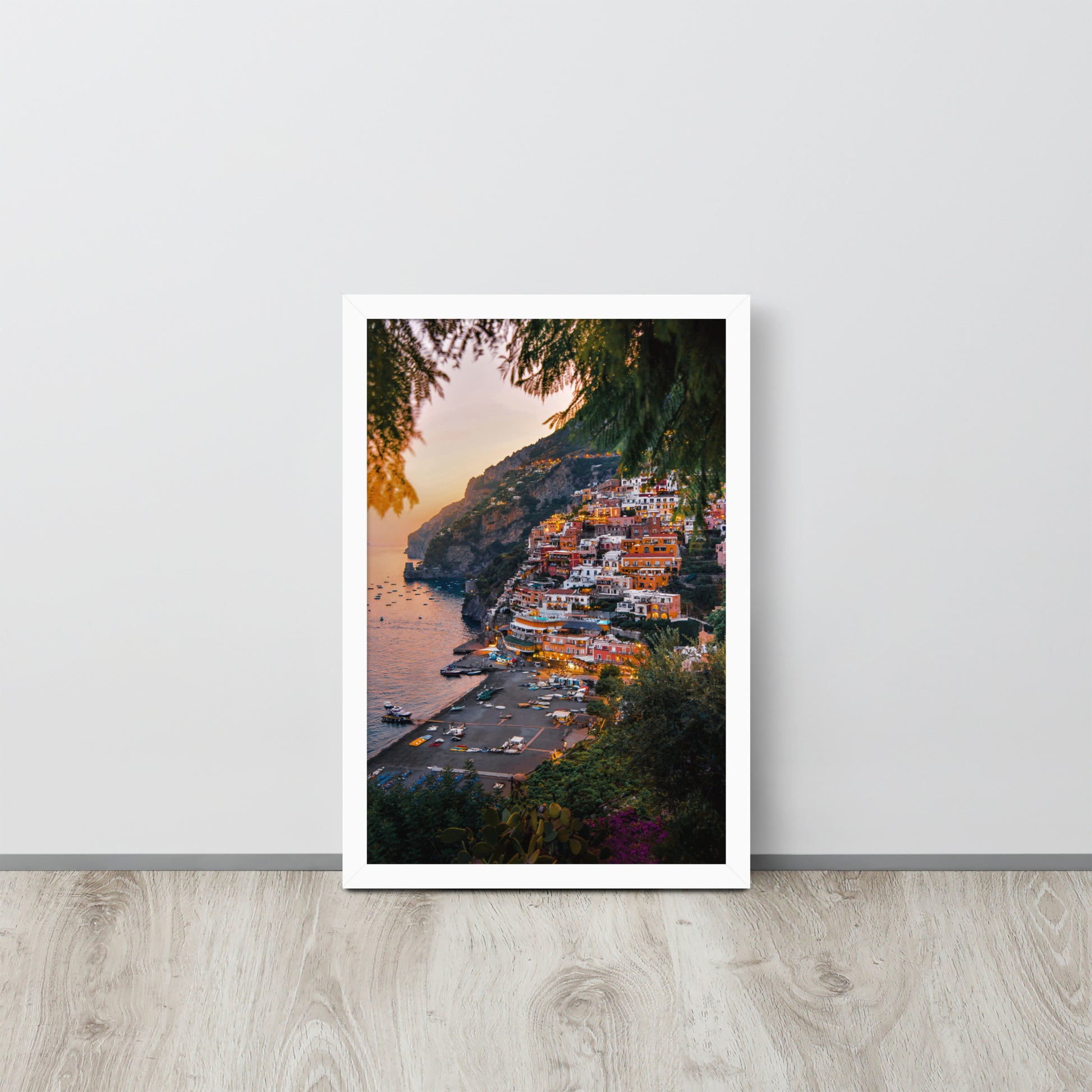 Positano Italia -- High Quality -- Framed on photo paper