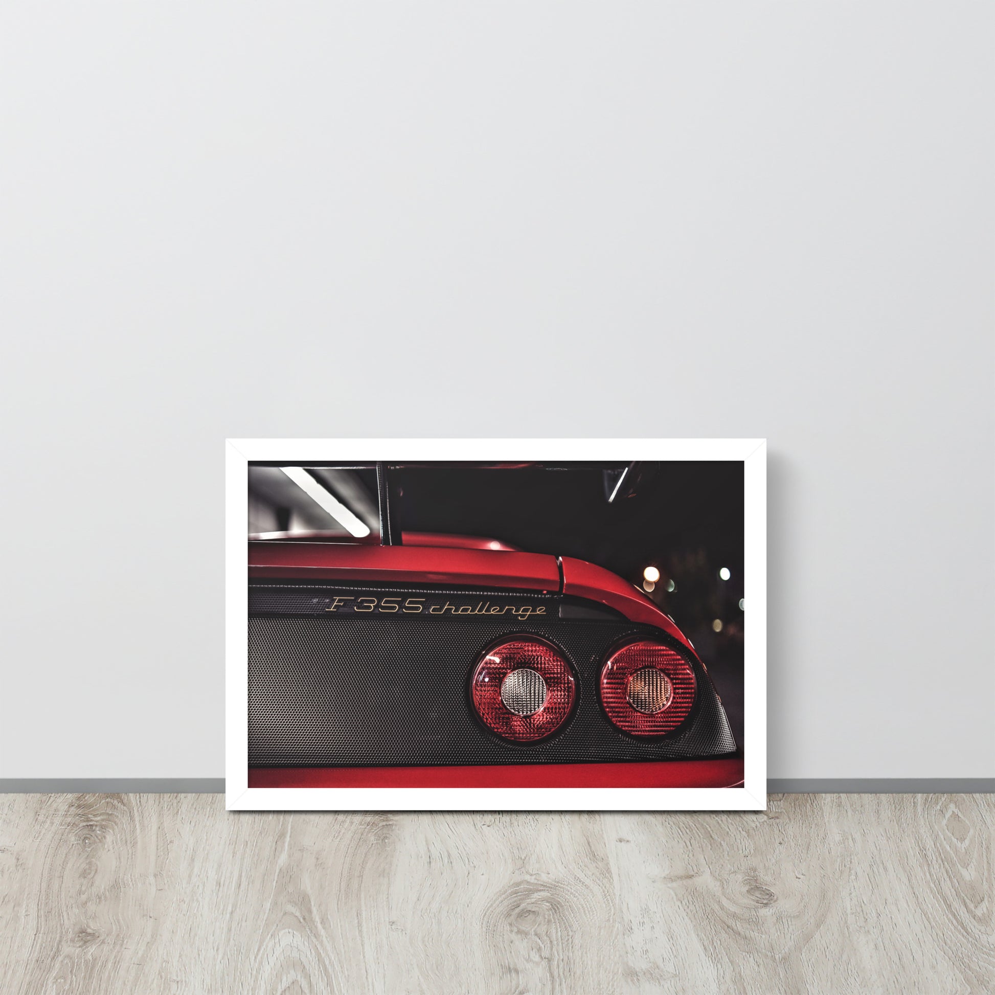 Car Collection Ferrari -- High Quality -- Framed on photo paper