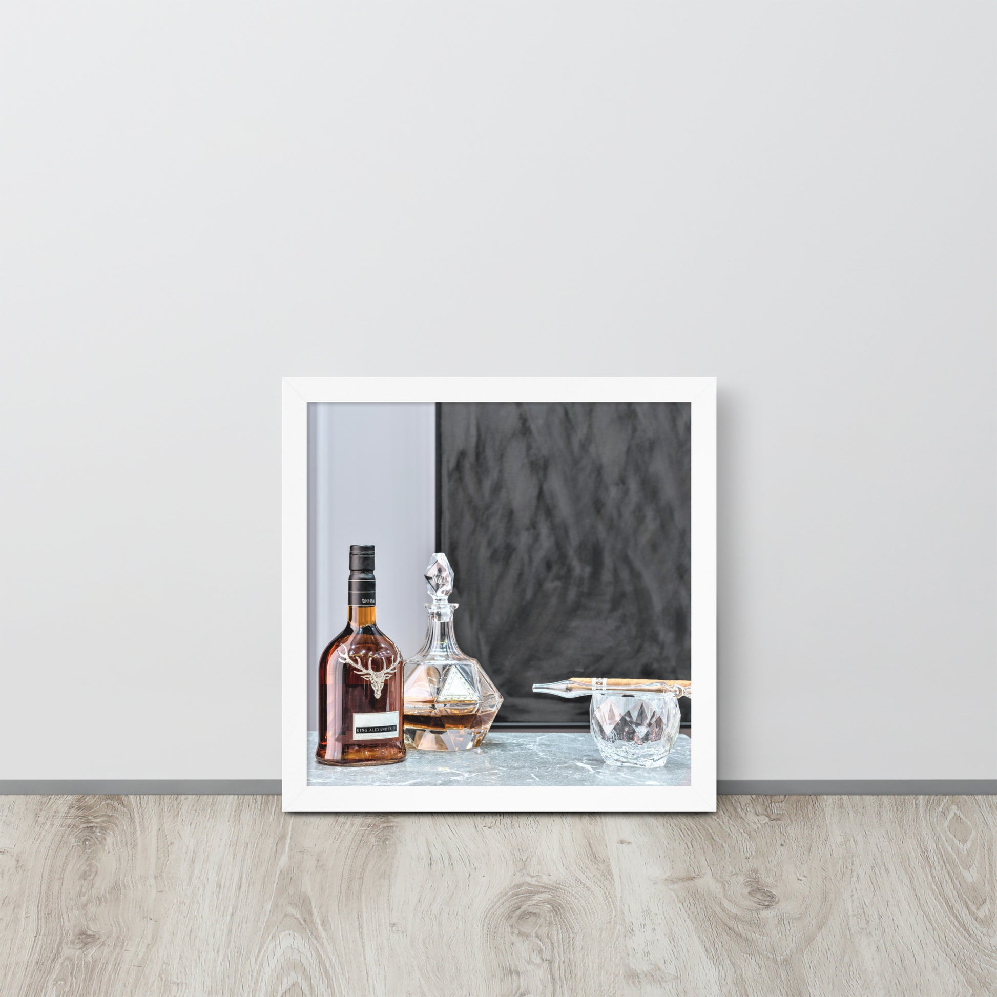 Whisky -- High Quality -- Framed on photo paper