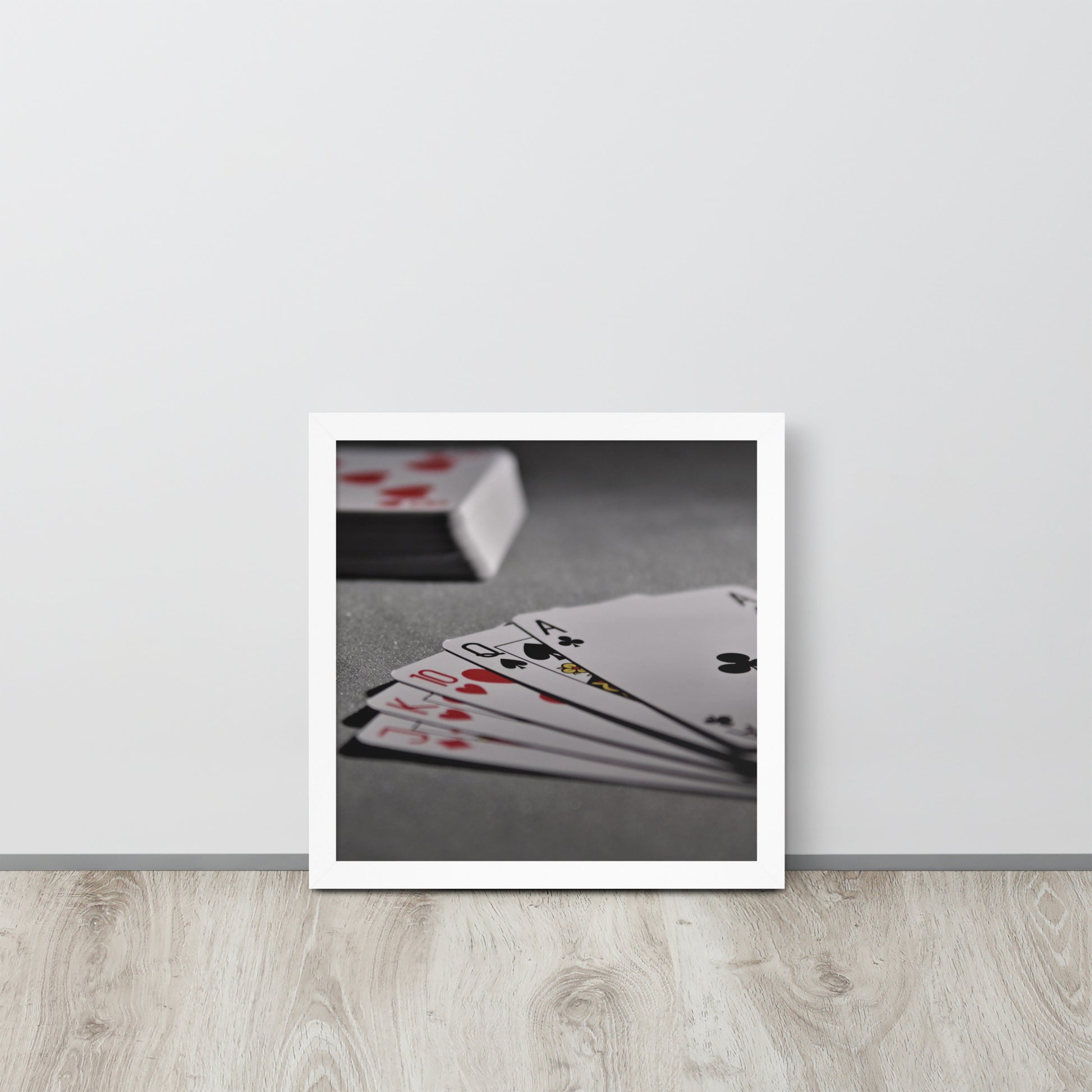 Playing Cards -- High Quality -- Framed on photo paper