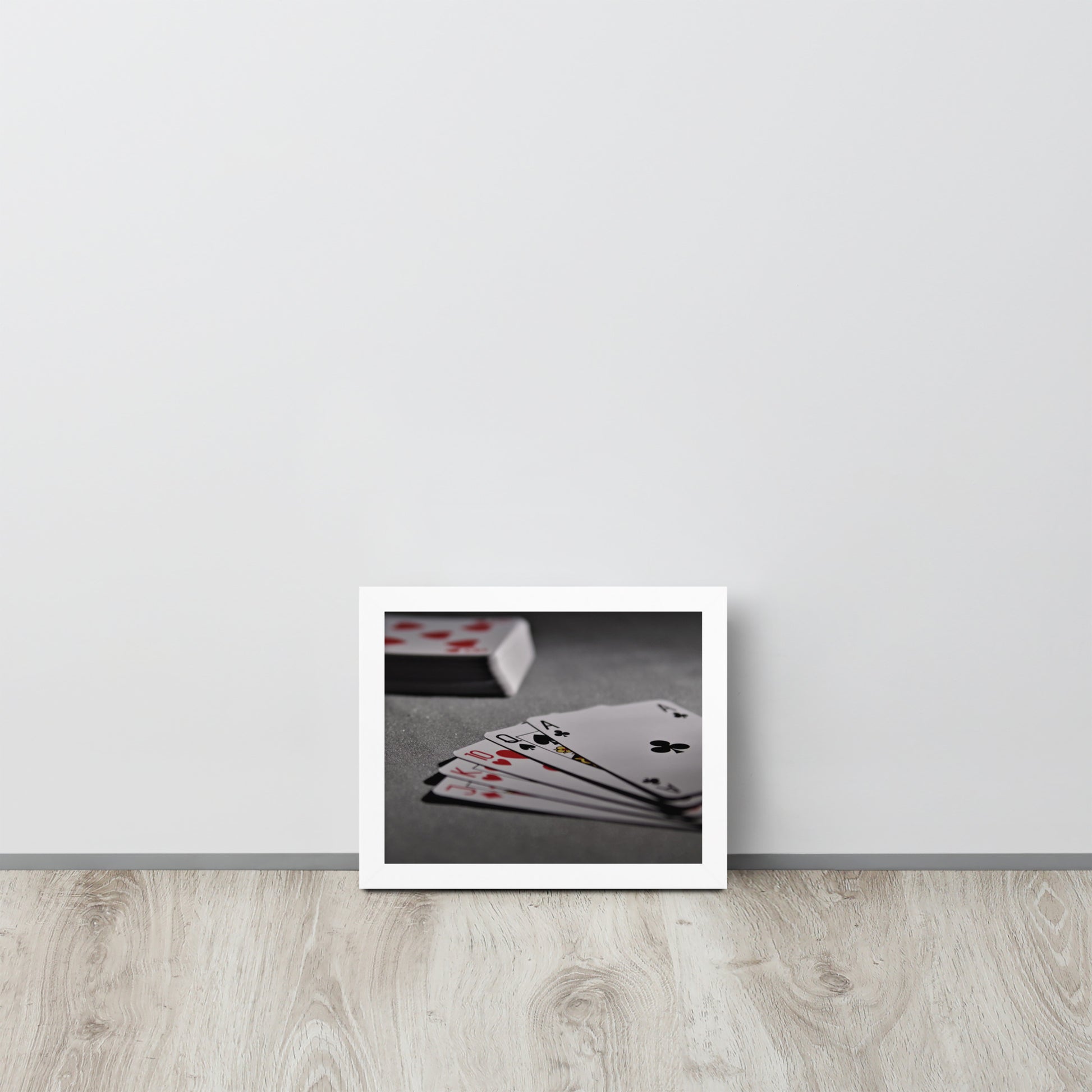 Playing Cards -- High Quality -- Framed on photo paper