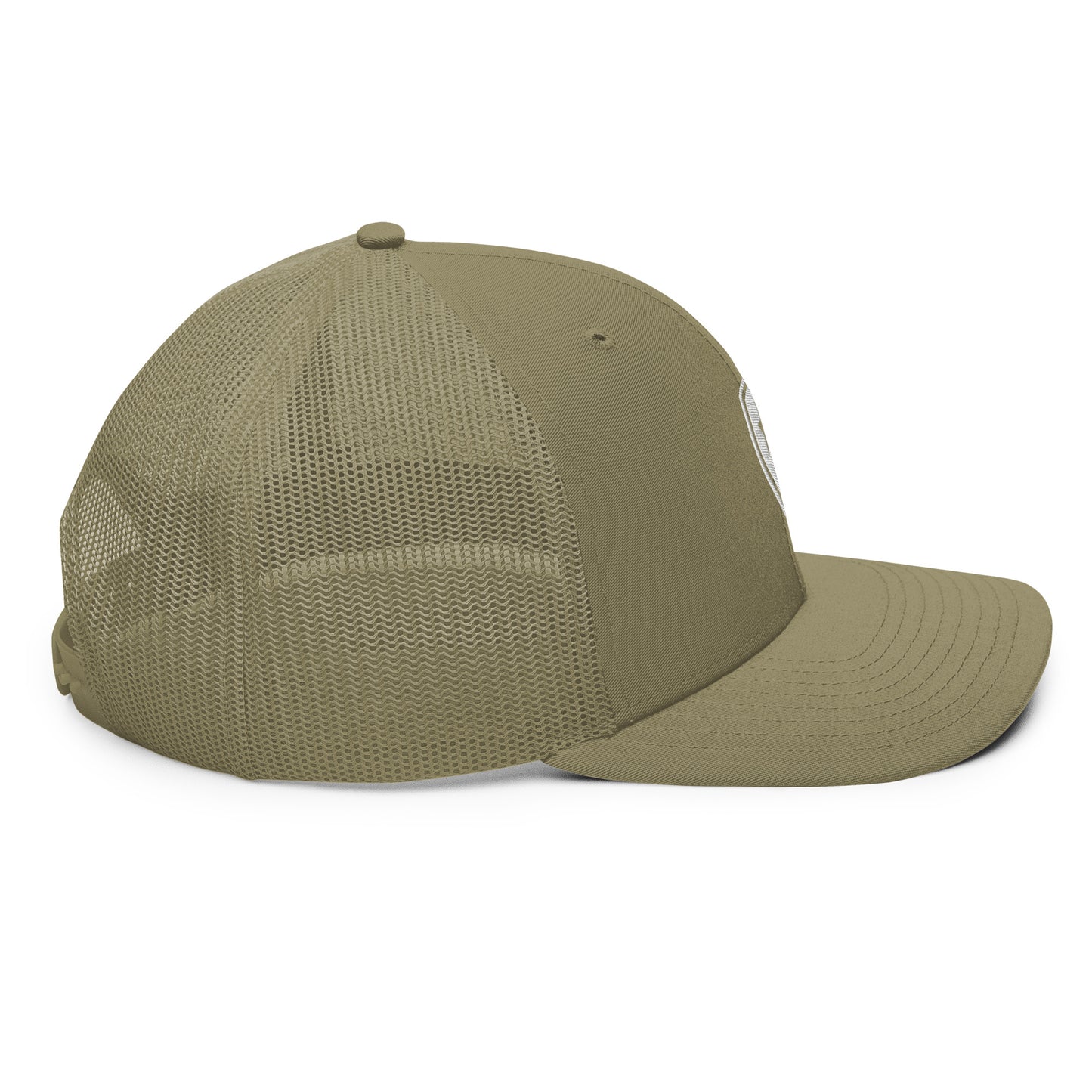 Luxury Trucker cap --CH Style-- Olivegreen