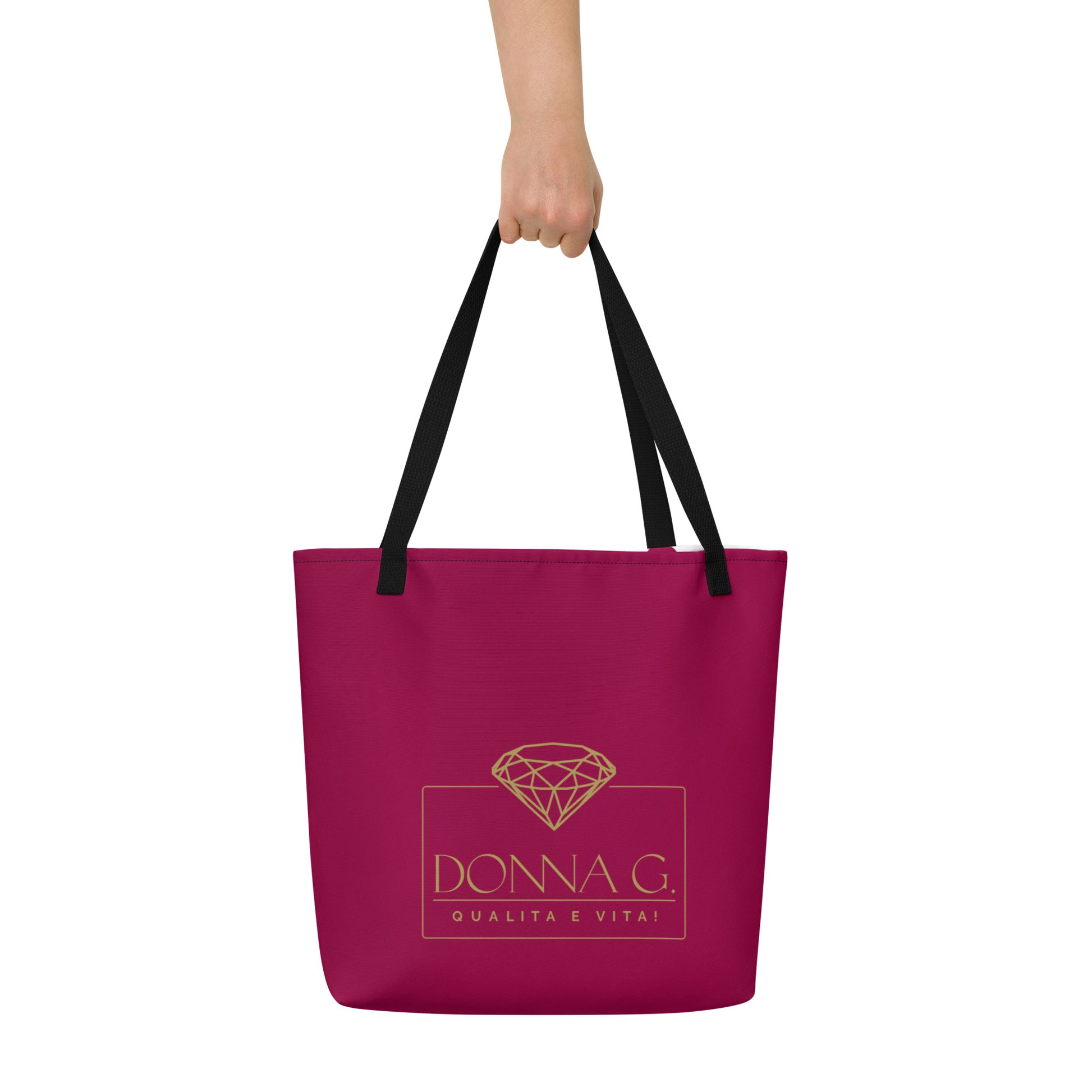 GOLD EDITION -- Luxury Large Tote Bag -- Donna G. --