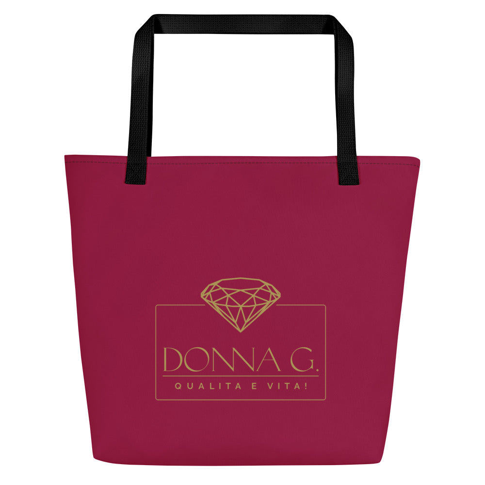 GOLD EDITION -- Luxury Large Tote Bag -- Donna G. --