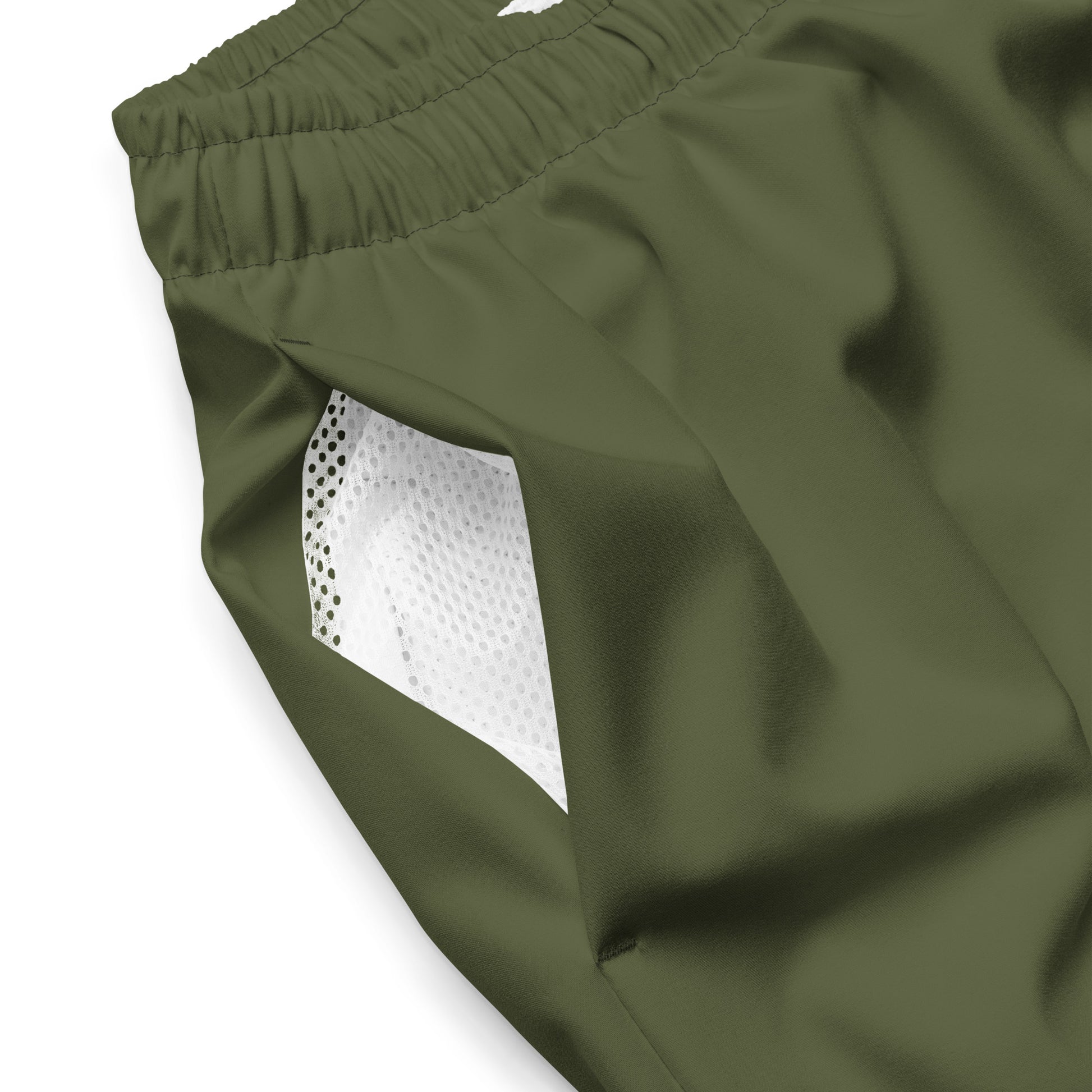 Men's swim trunks -Green-