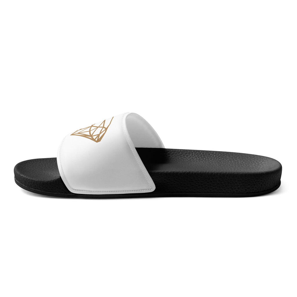 Luxe heren slippers --Donna G.-- | Zwart & Wit |