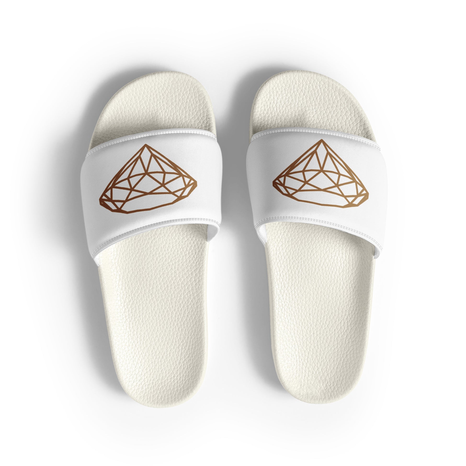 Luxe heren slippers --Donna G.-- | Zwart & Wit |