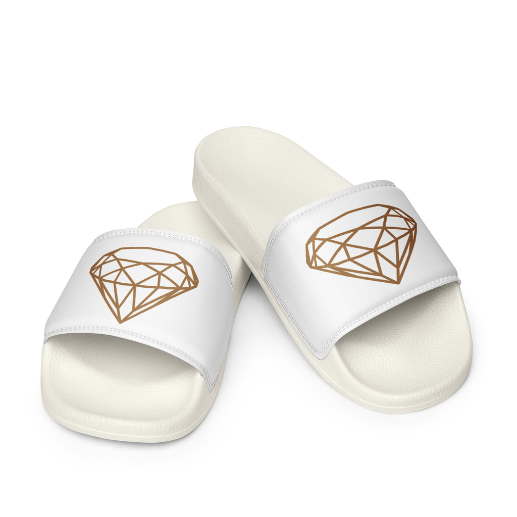 Luxe heren slippers --Donna G.-- | Zwart & Wit |