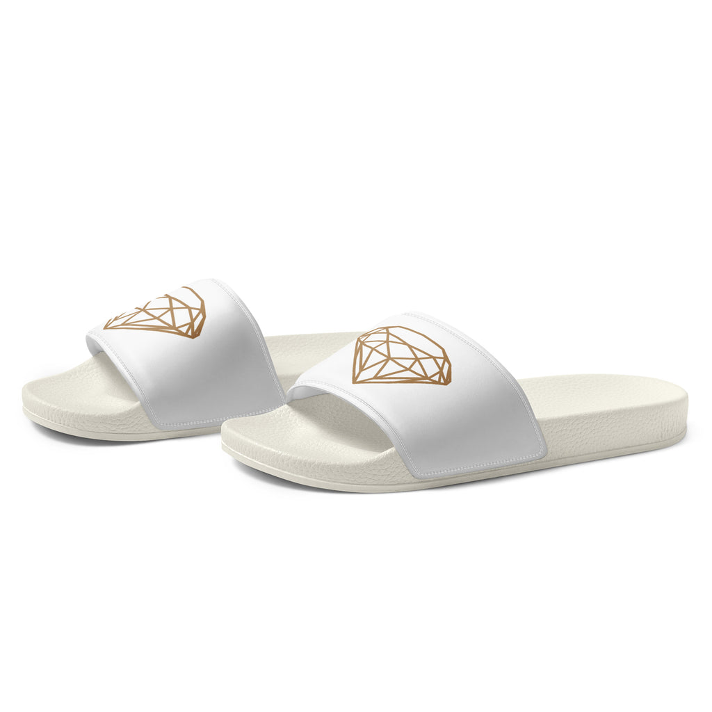 Luxe heren slippers --Donna G.-- | Zwart & Wit |