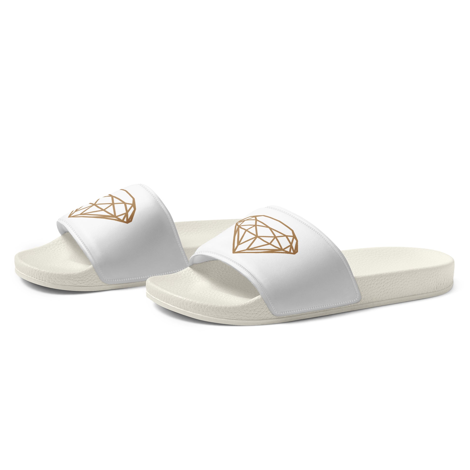 Luxe heren slippers --Donna G.-- | Zwart & Wit |