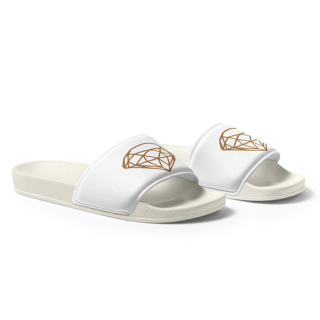 Luxe heren slippers --Donna G.-- | Zwart & Wit |