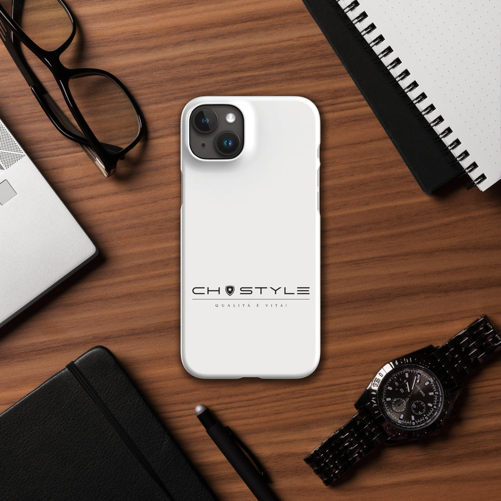 Luxe hardcover telefoonhoes voor Iphone 15 --CH Style--