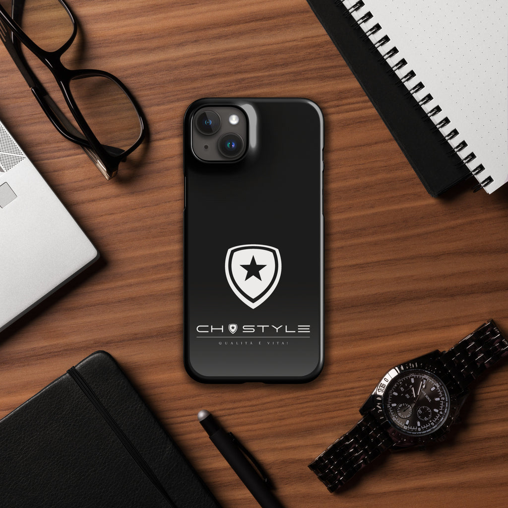 Luxe hardcover telefoonhoes Iphone 15 --CH Style--