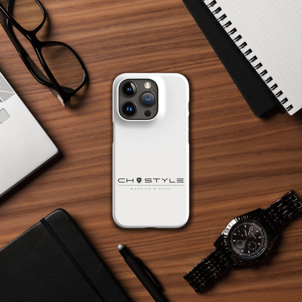 Luxe hardcover telefoonhoes voor Iphone 15 --CH Style--
