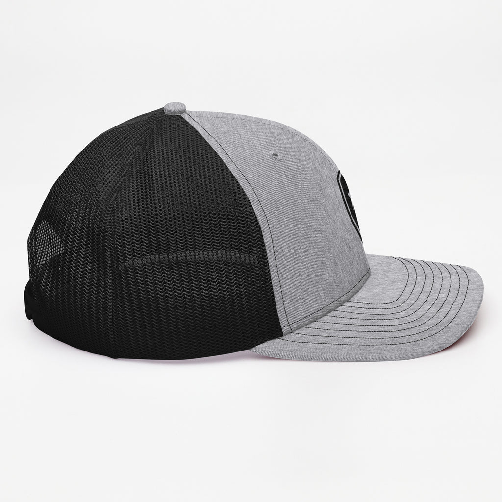 Luxury Trucker cap --CH Style-- Grey