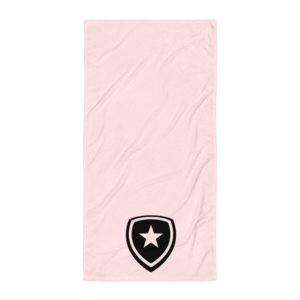 Luxe badkamer handdoek --CH Style-- | Roze |
