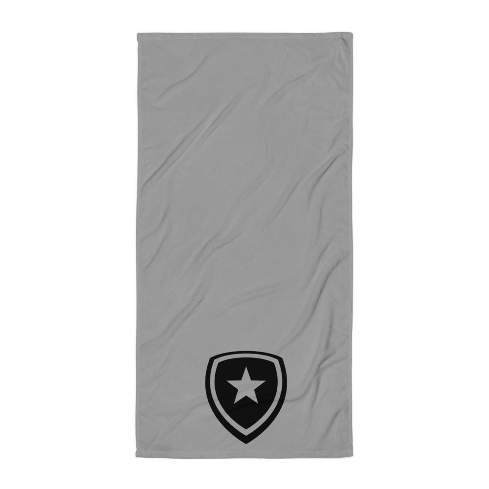 Luxe badkamer handdoek --CH Style-- | Grijs |